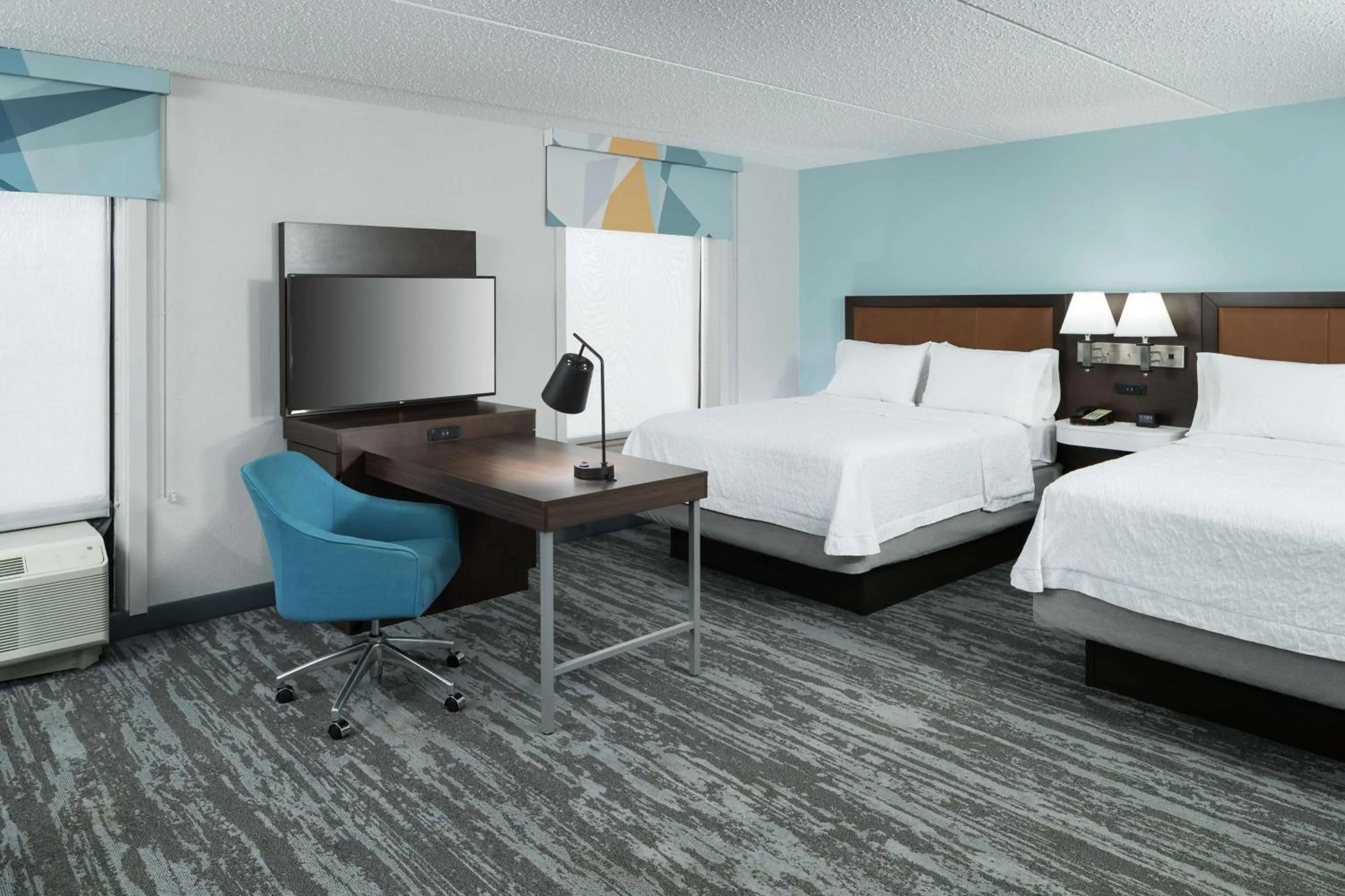 Queen Studio Suite with Two Queen Beds - Non-Smoking in Hampton Inn & Suites Panama City Beach-Pier Park Area