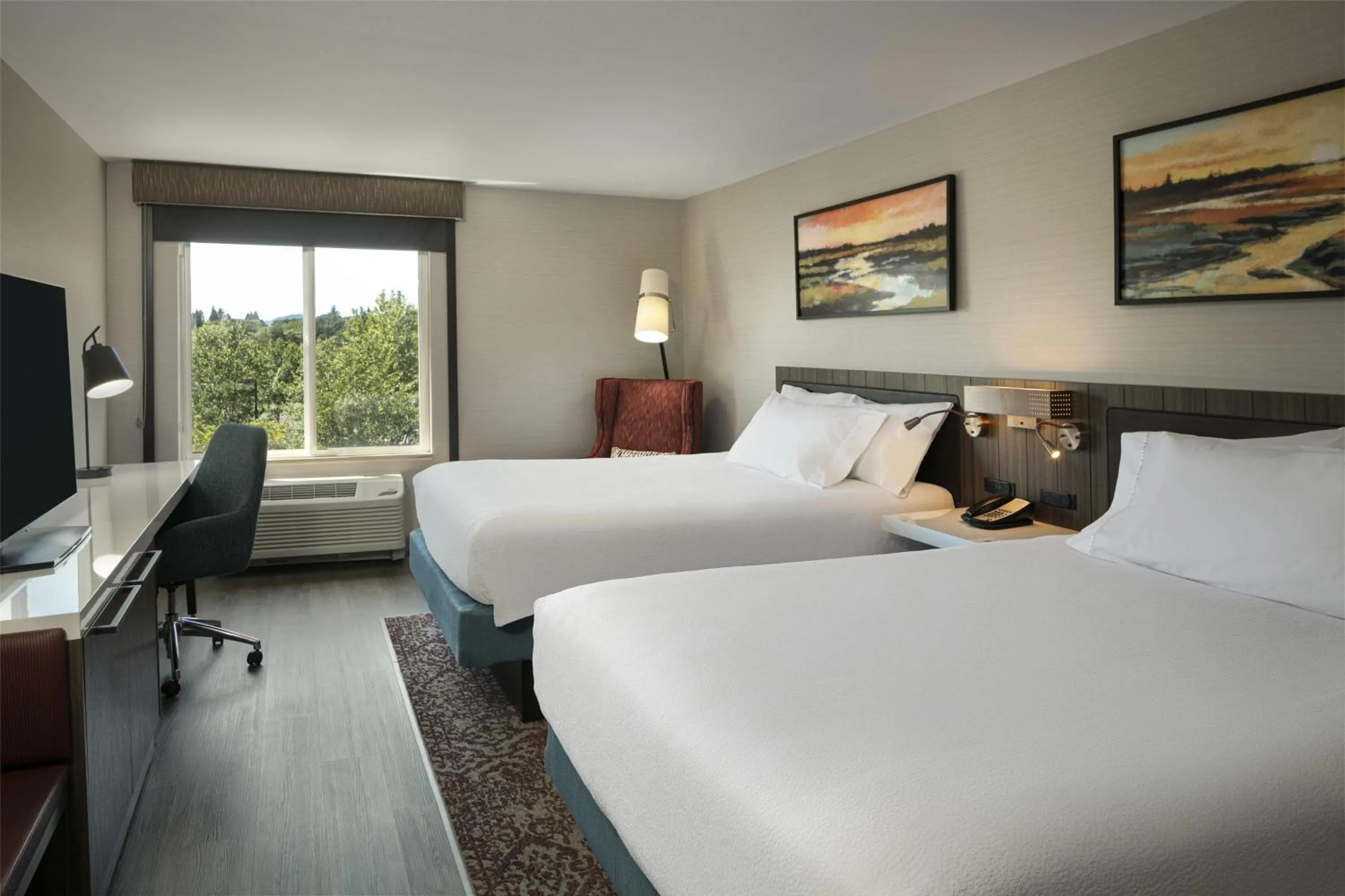 Queen Room with Two Queen Beds in Hilton Garden Inn Corvallis