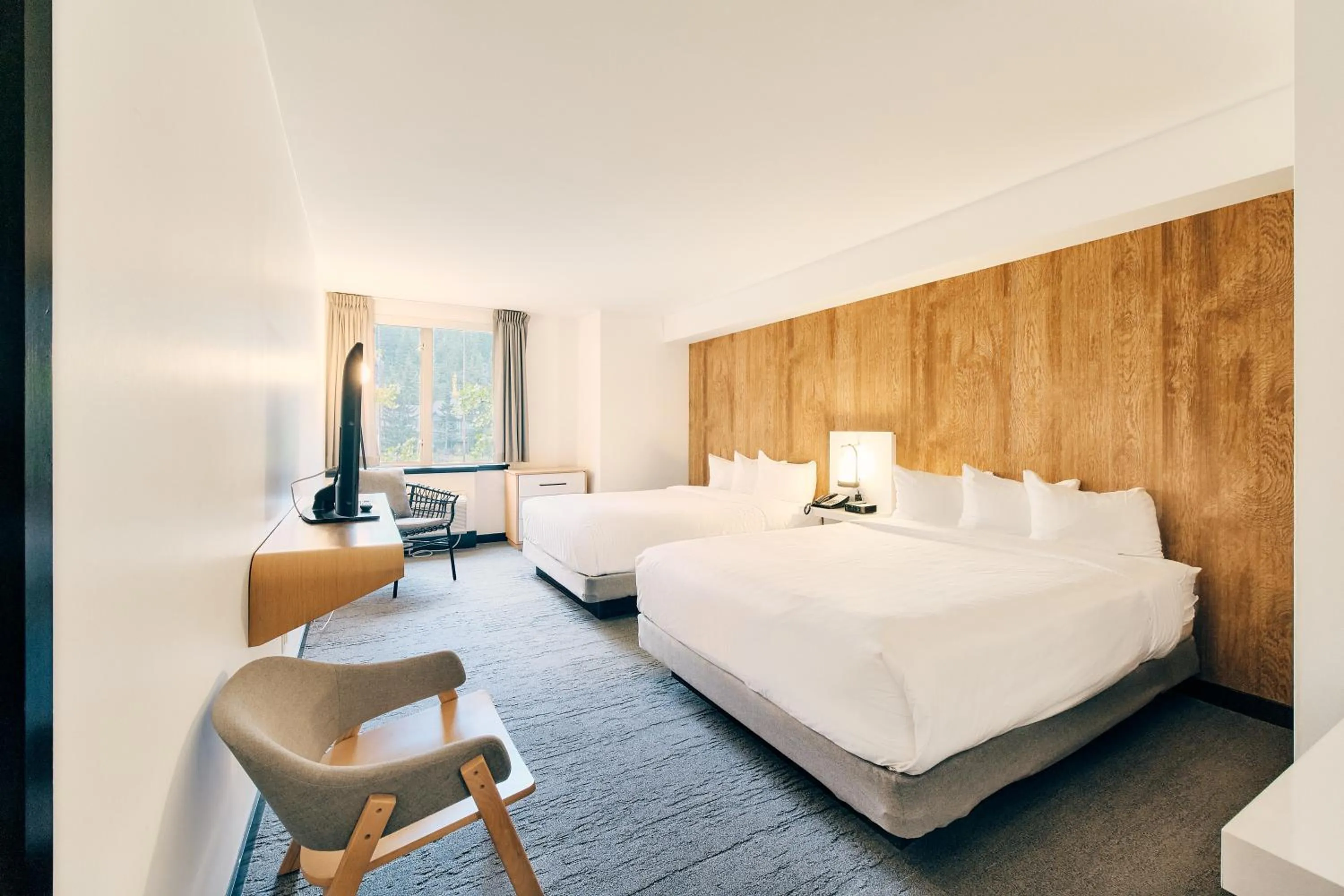 Deluxe Queen Room with Two Queen Beds in Aava Whistler Hotel