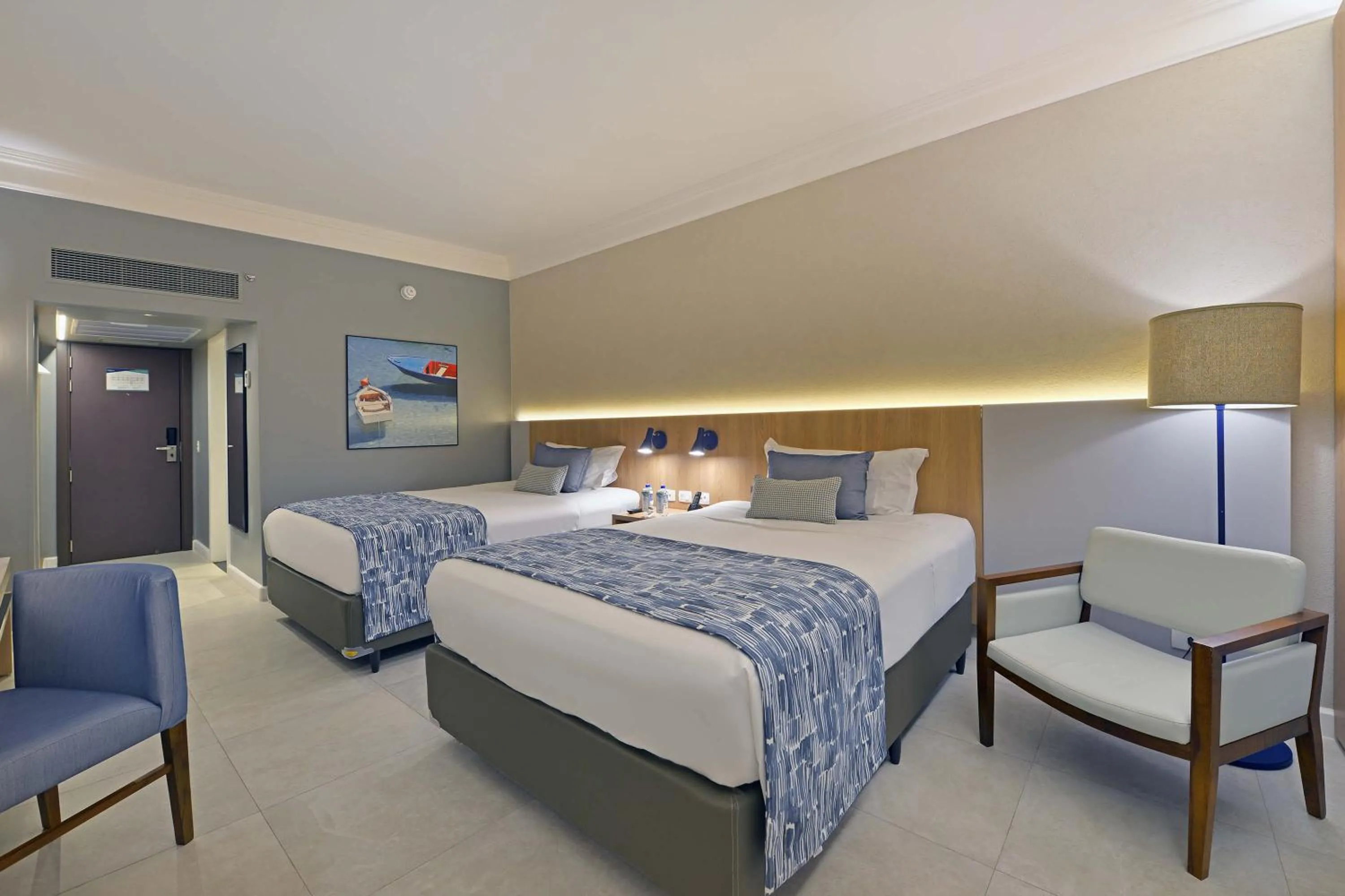 Premium Room with 2 double beds and sea view in Hotel Deville Prime Salvador