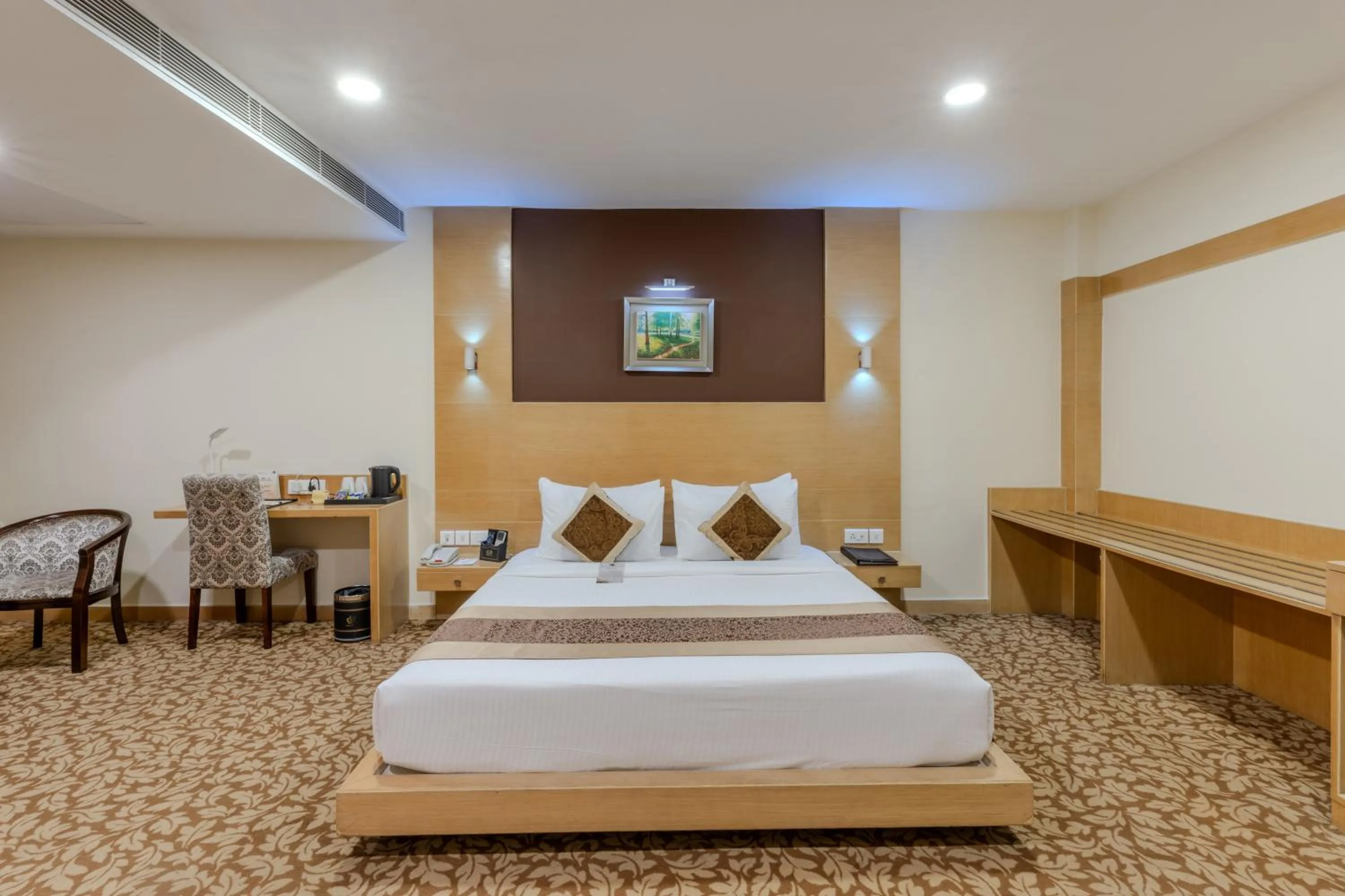 Deluxe Room , 20% off on FnB, and Spa  in Hotel Patliputra Continental