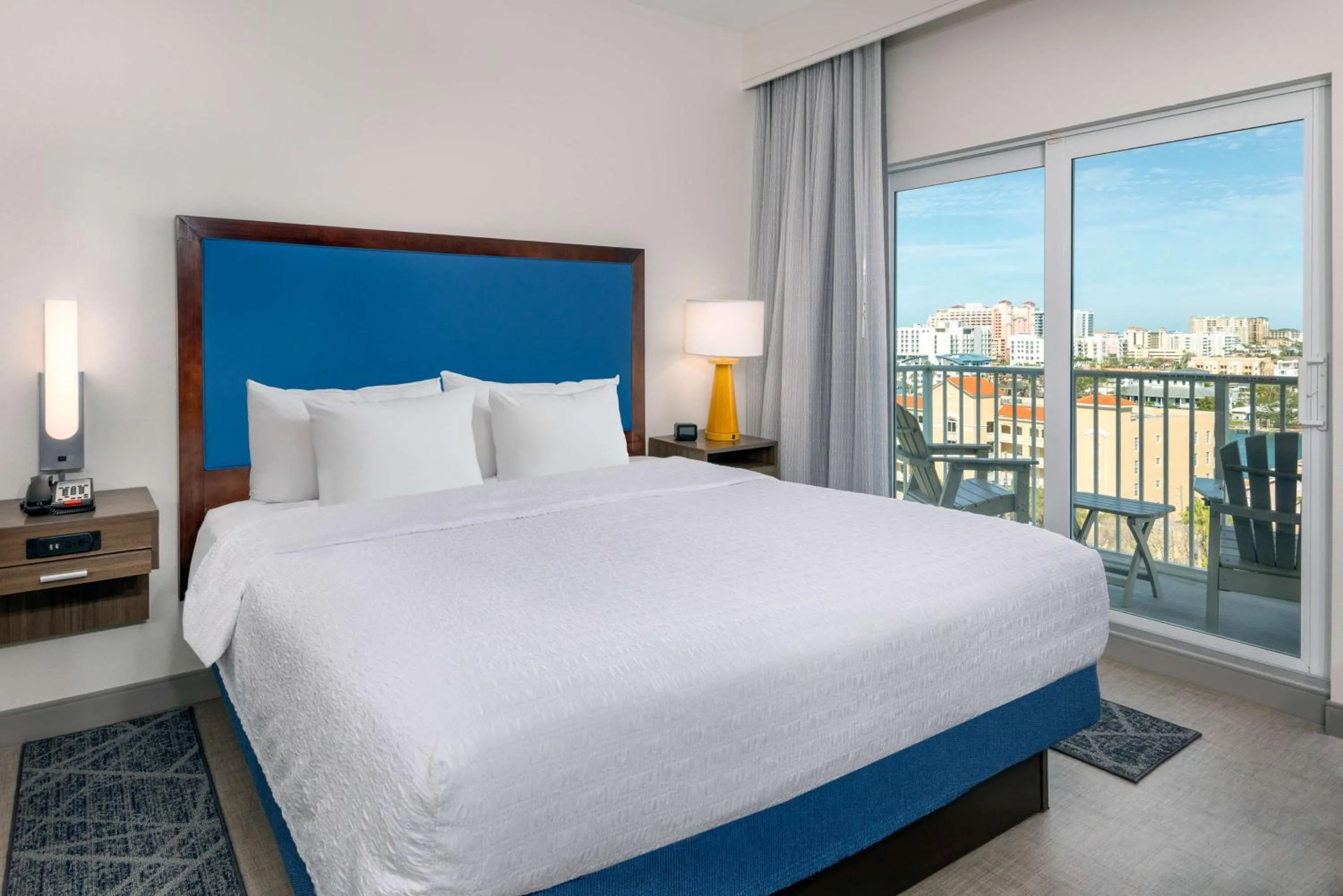 King Suite with Balcony - Non-Smoking in Hampton Inn and Suites Clearwater Beach
