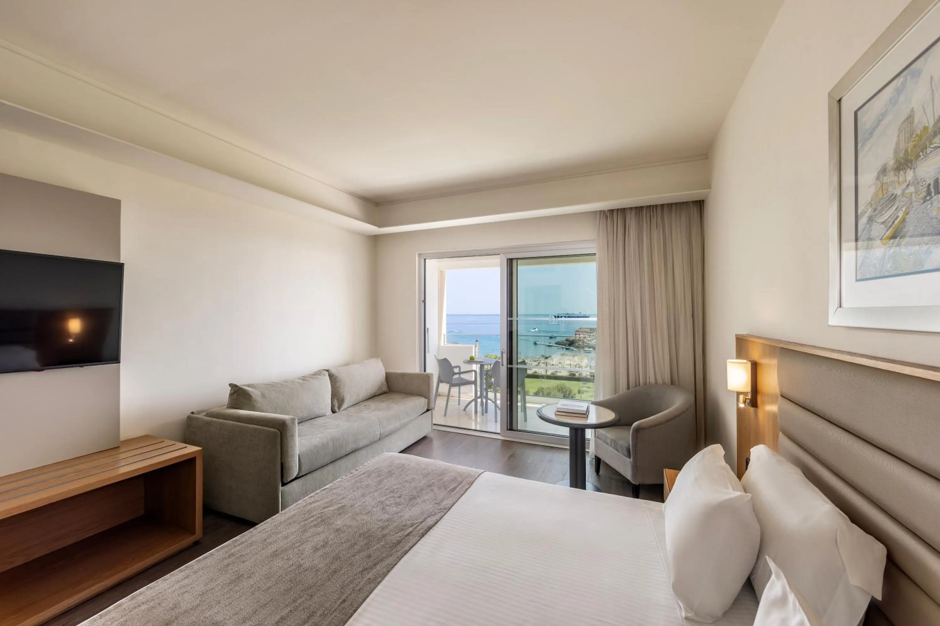 Marina View Family Double Room in St Raphael Resort