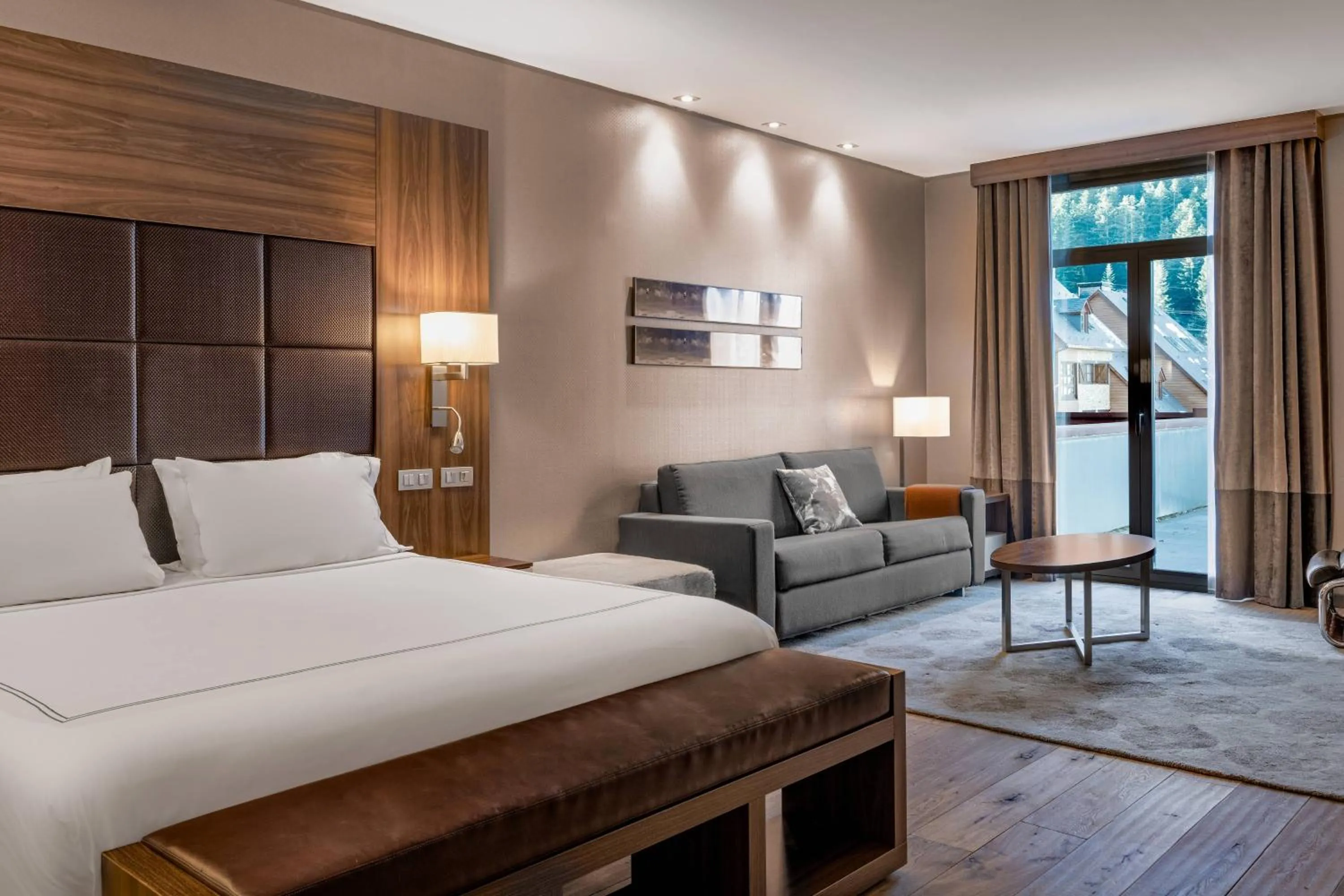 Triple Room with Mountain View in Hotel AC Baqueira Ski Resort, Autograph Collection