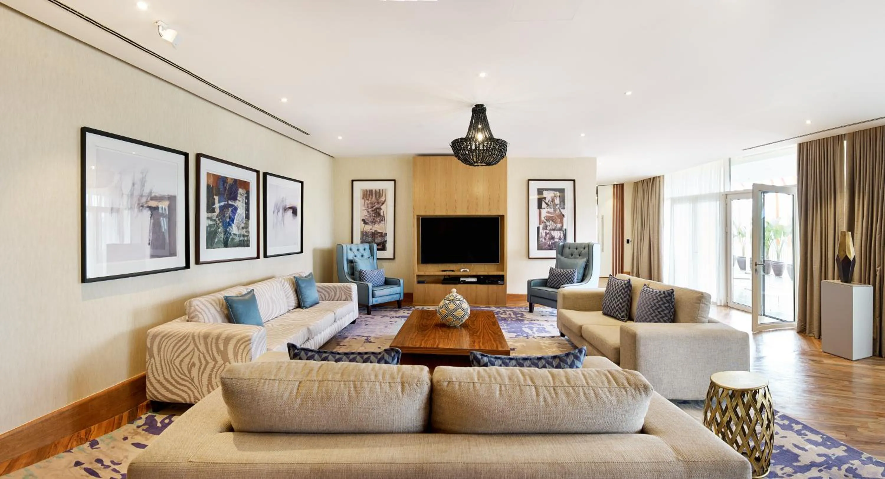 Royal Suite with Terrace and Lounge Access in Radisson Blu Hotel & Convention Centre Kigali