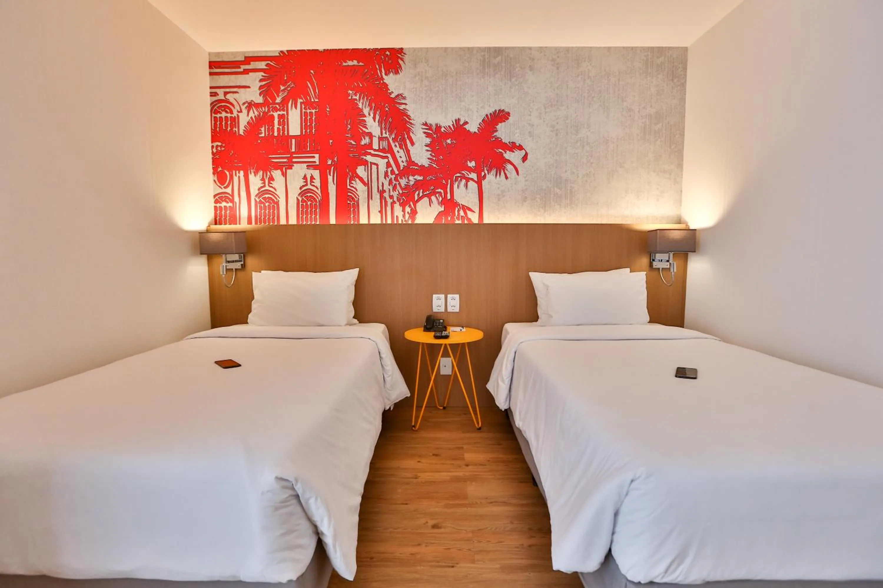Family Room (2 Adults + 2 Children 12 years old)- Connecting room in Radisson RED Campinas