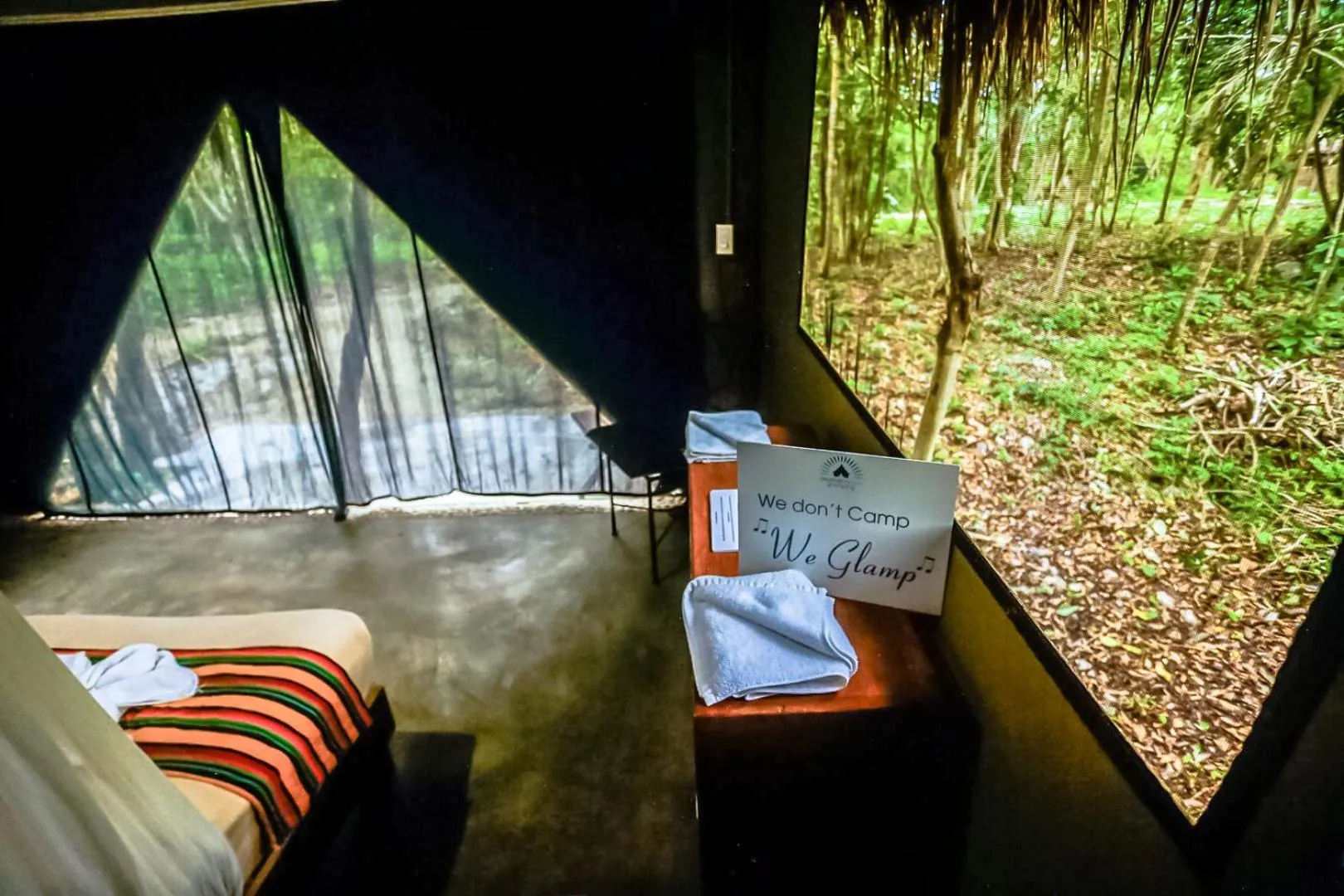 Double Room with Garden View in Akumal Natura Glamping