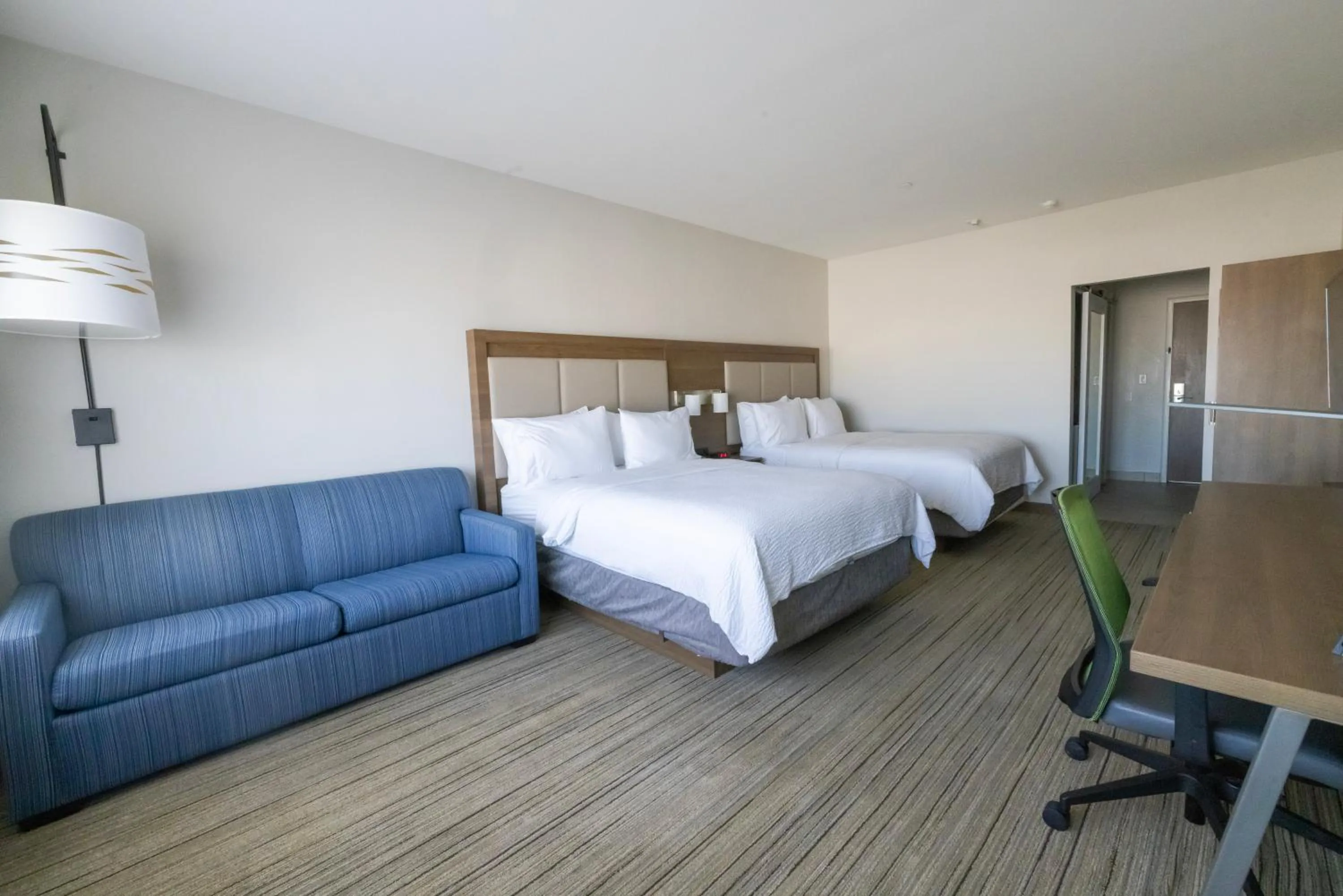 Suite with Two Queen Beds and Accessible Roll-In Shower in Holiday Inn Express & Suites Dallas NE Arboretum