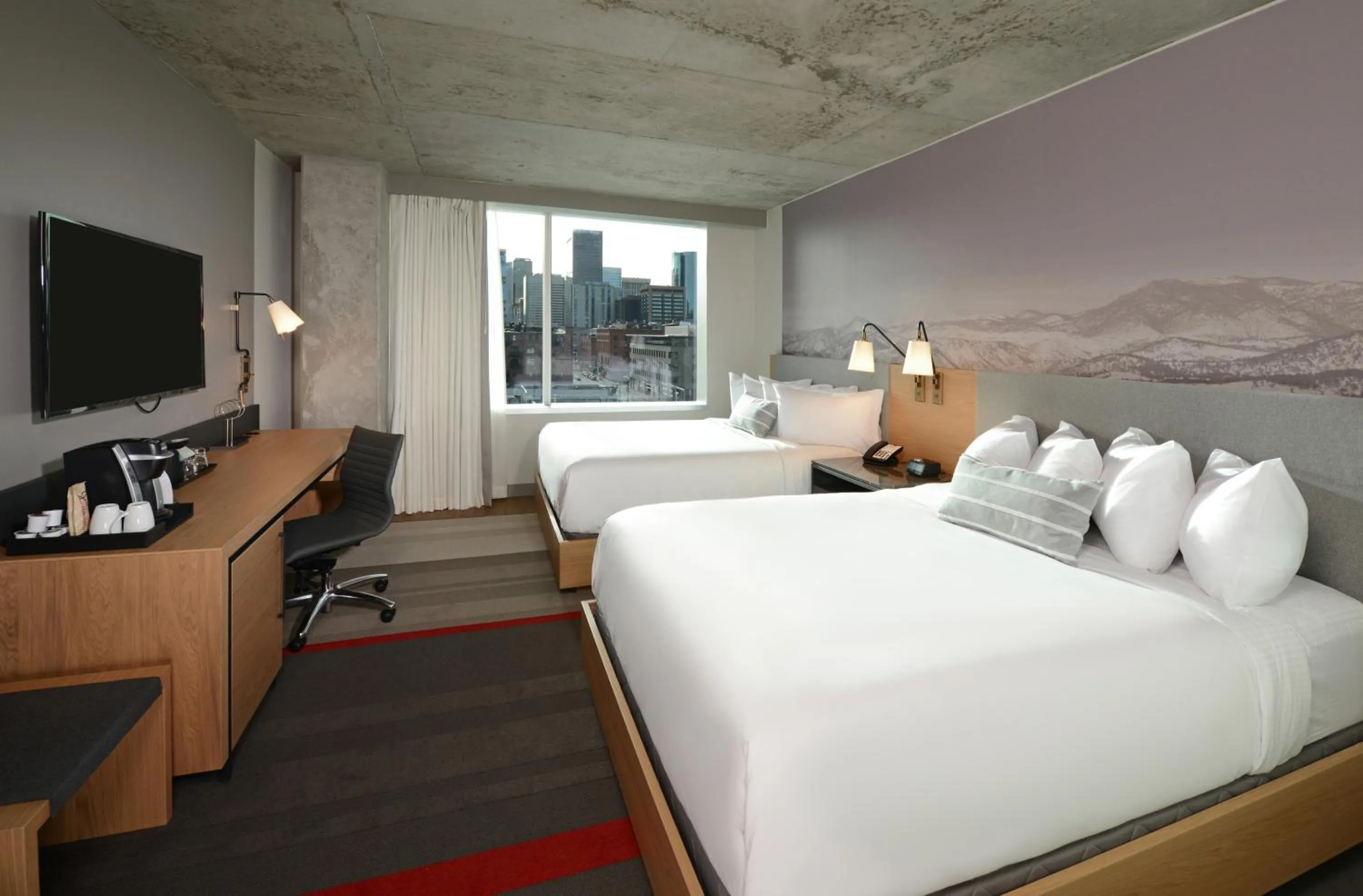 Standard Queen Room with Two Queen Beds and City View in Hotel Indigo Denver Downtown - Union Station by IHG