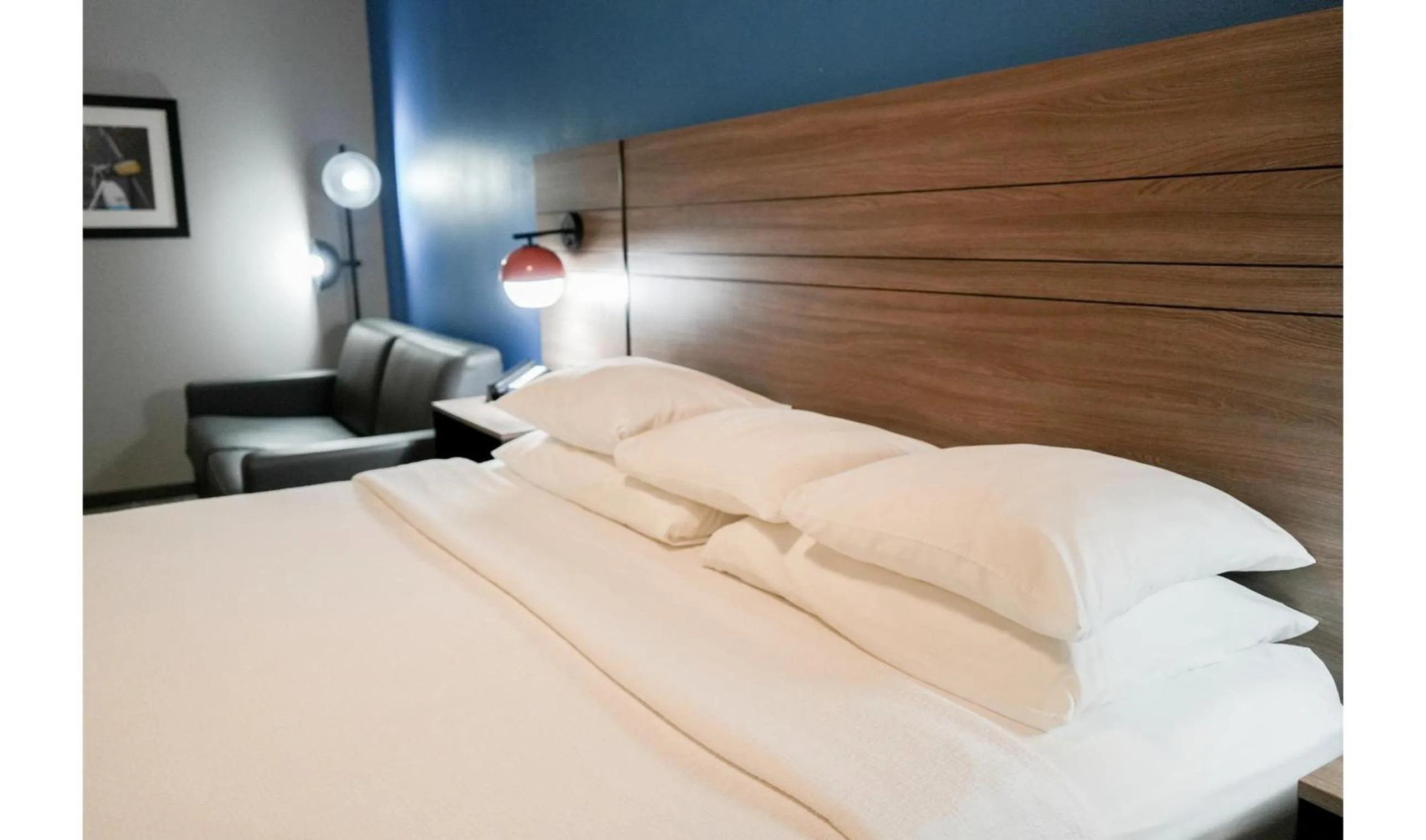 Deluxe Single King Room with Sofa Bed- Hearing Accessible in Hotel Lydia