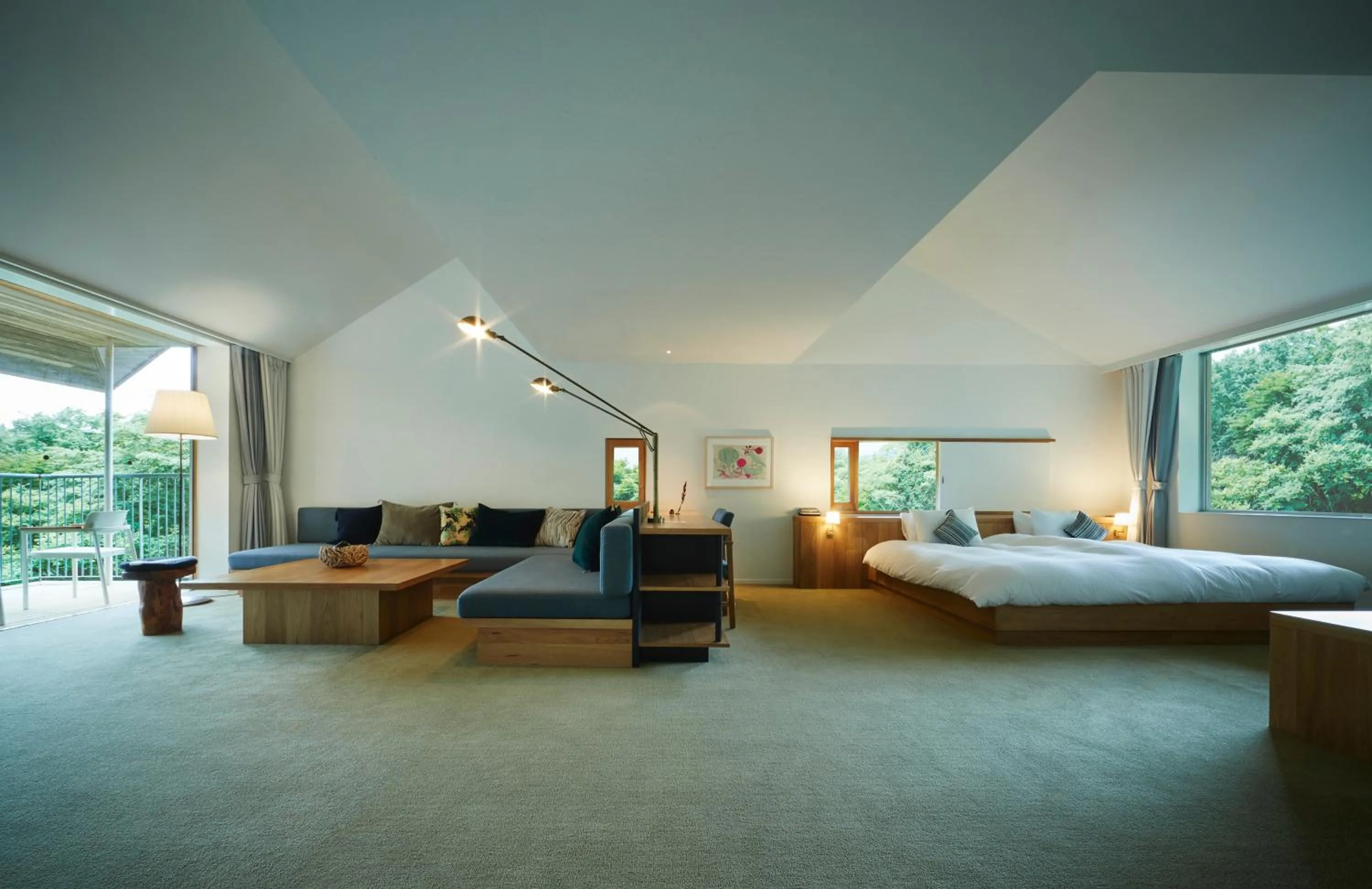 Suite Room with Terrace 109㎡ -  Free Drinks Included in the Refrigerator in Hakone Retreat Före