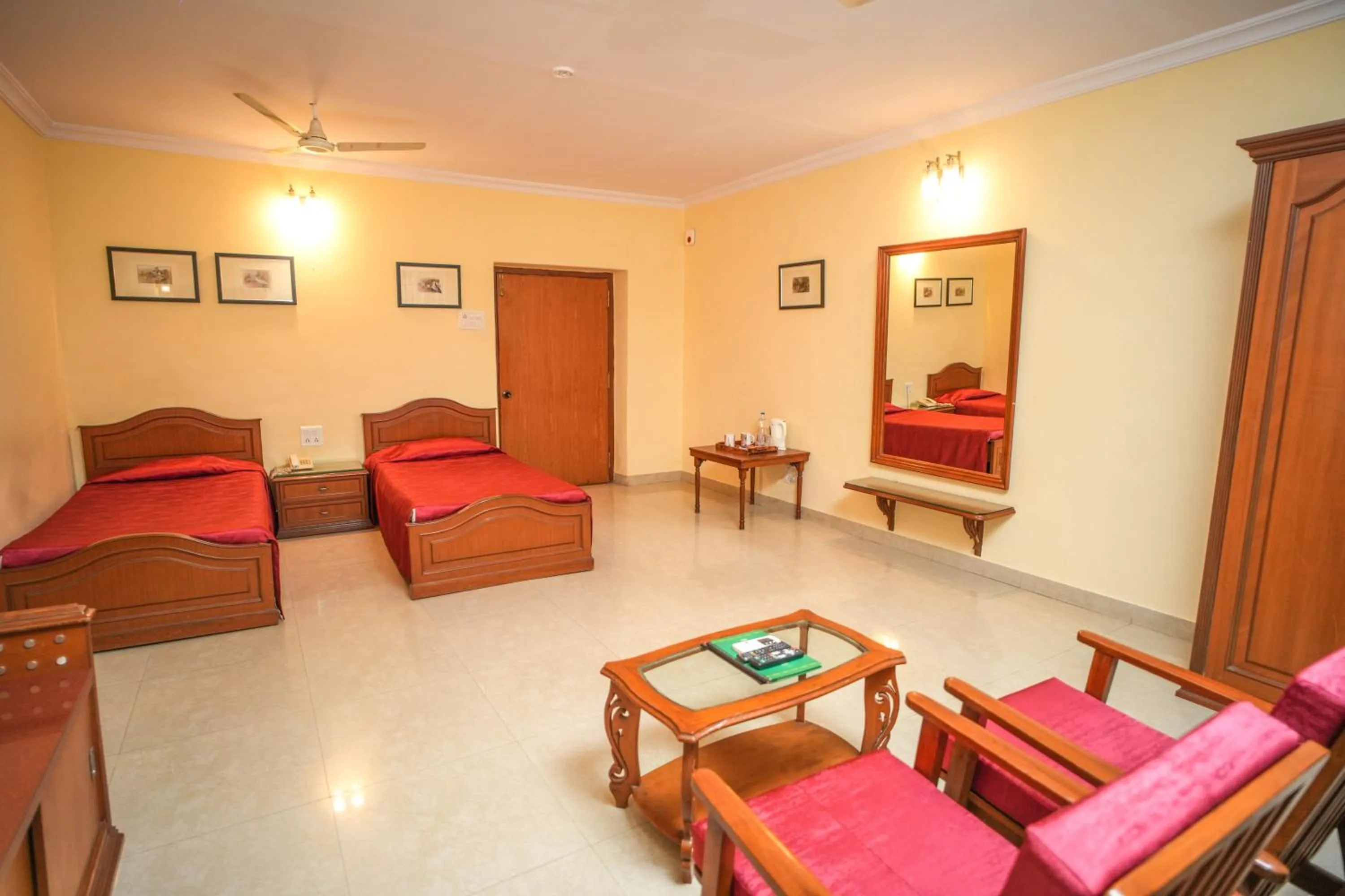 Budget Double Room - single occupancy in Nilambag Palace Hotel