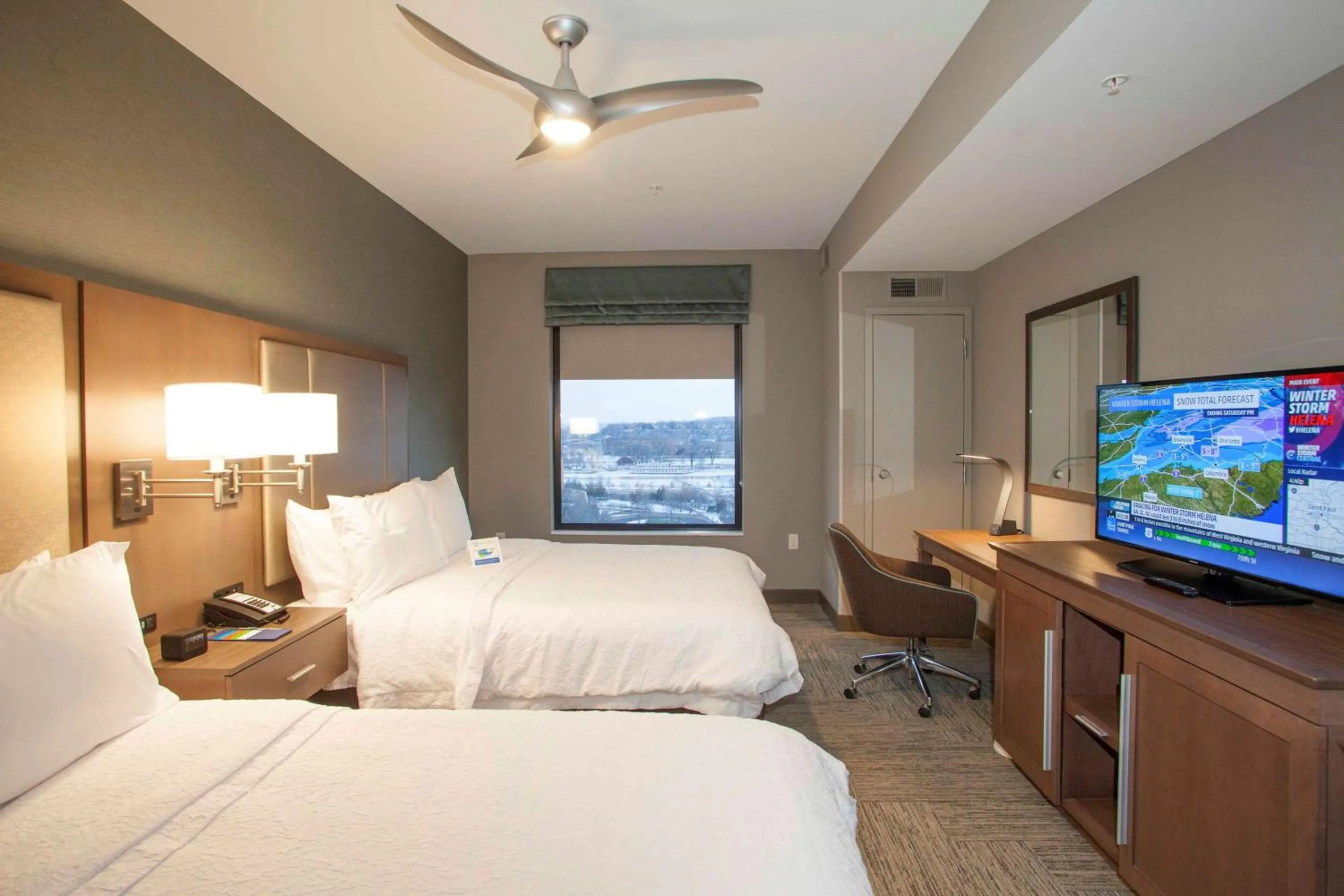 Queen with Two Queen Beds - Non-Smoking in Hampton Inn & Suites St. Paul Downtown