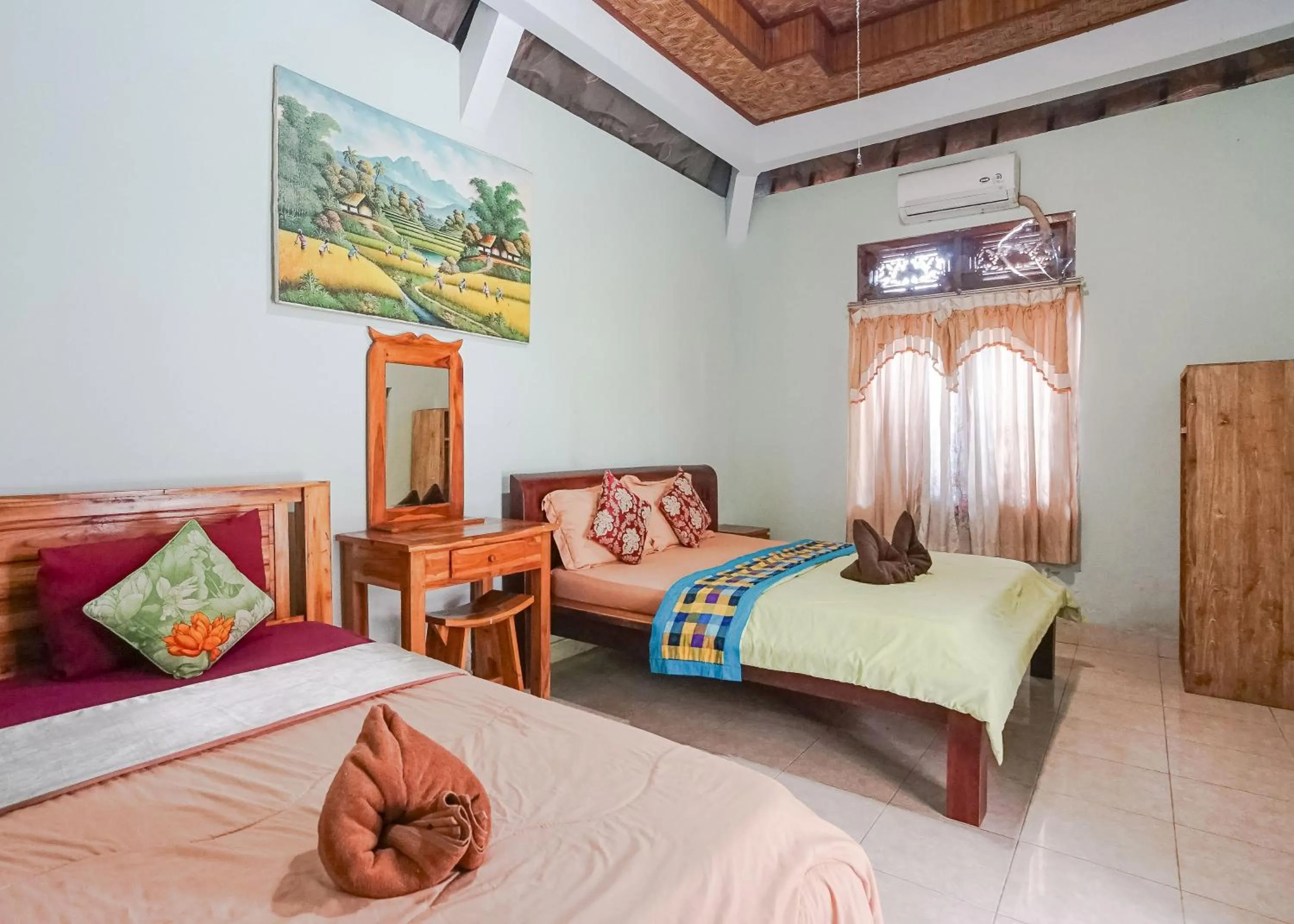 Twin Room in Aurora House Ubud
