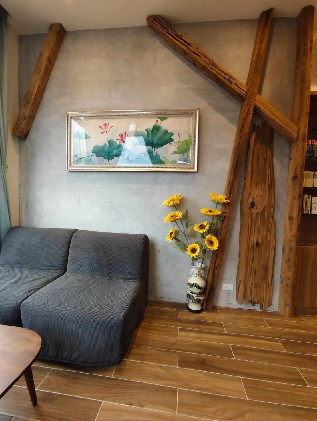 Superior Twin Room with Garden View in Chien Ching B&B