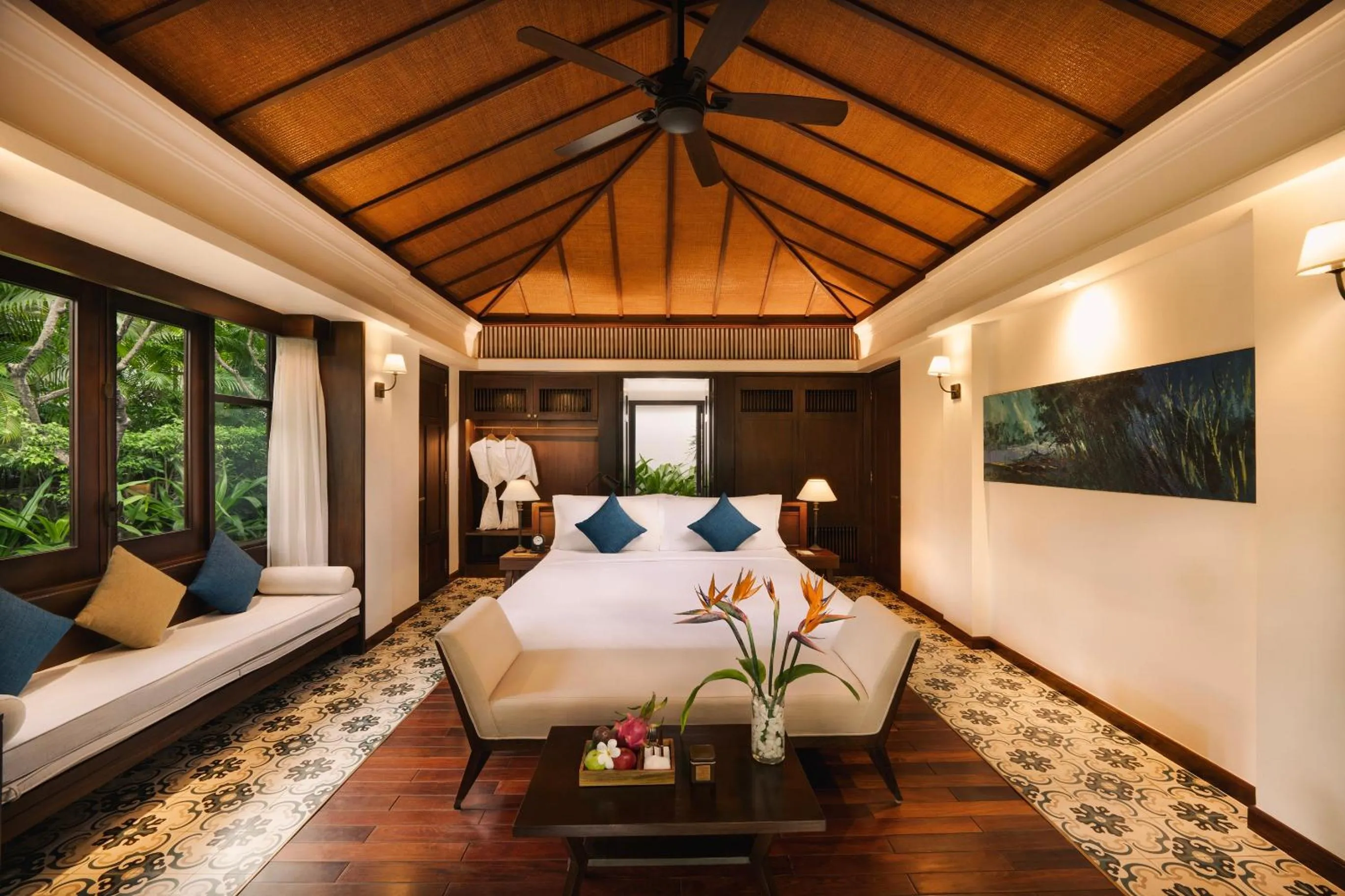 Garden View Villa King in The Anam Cam Ranh