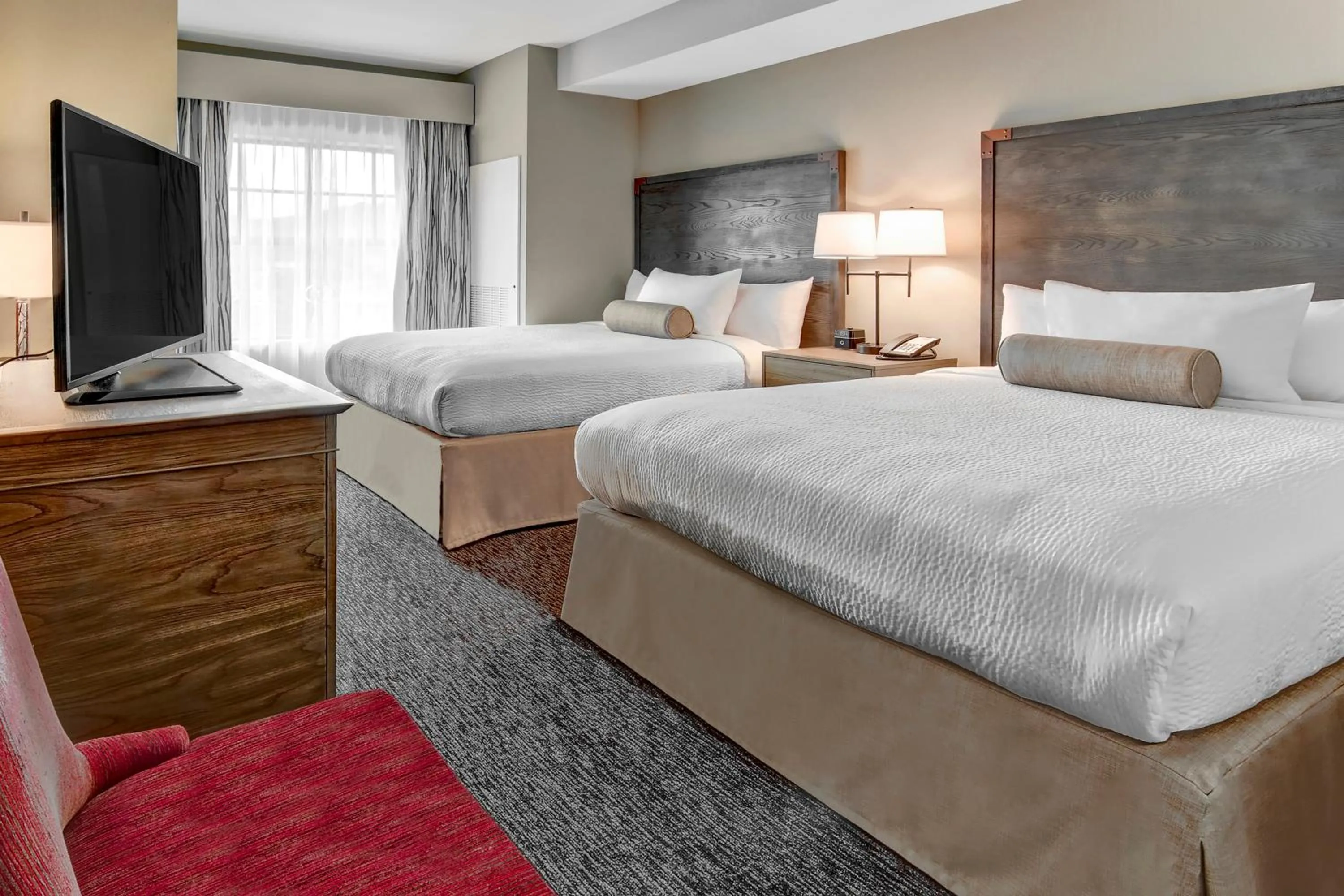 Queen Room with Two Queen Beds in Black Fox Lodge Pigeon Forge, Tapestry Collection by Hilton