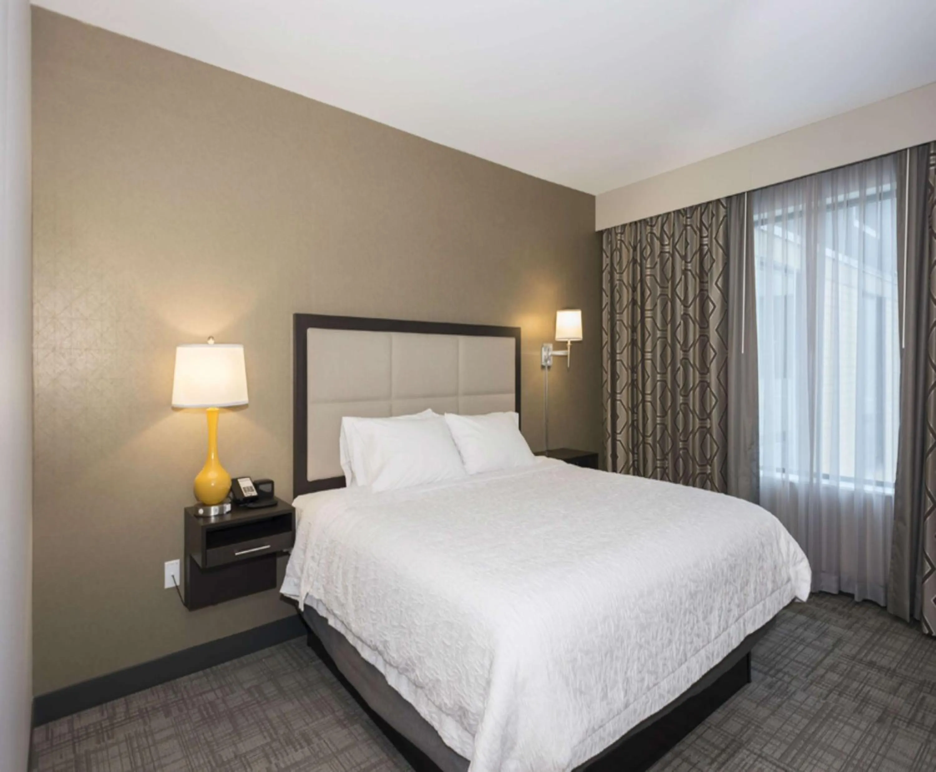 King Studio Suite in Hampton Inn and Suites Minneapolis University Area, MN