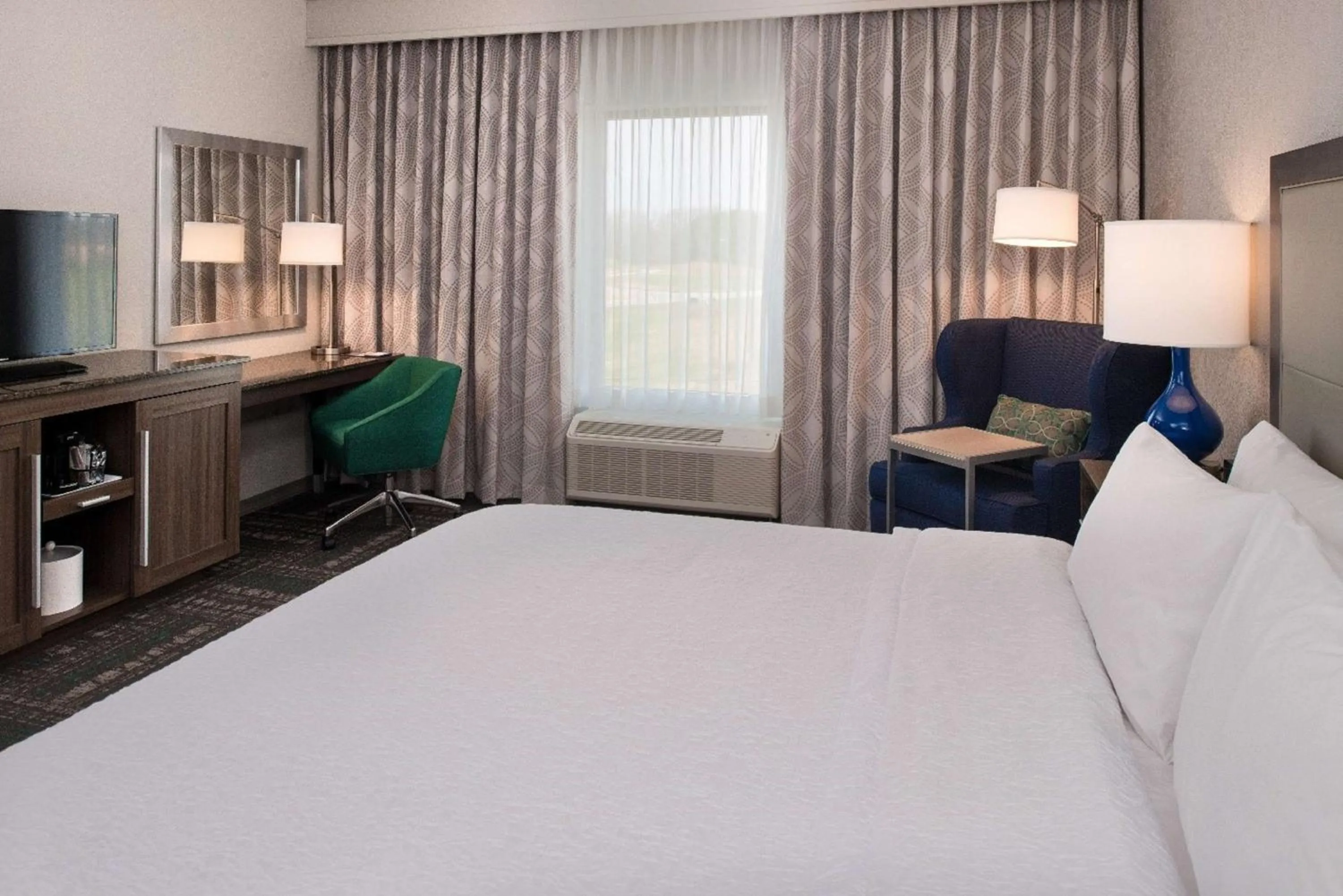 King Room with Roll-In Shower - Mobility Access/Non-Smoking in Hampton Inn - Paragould