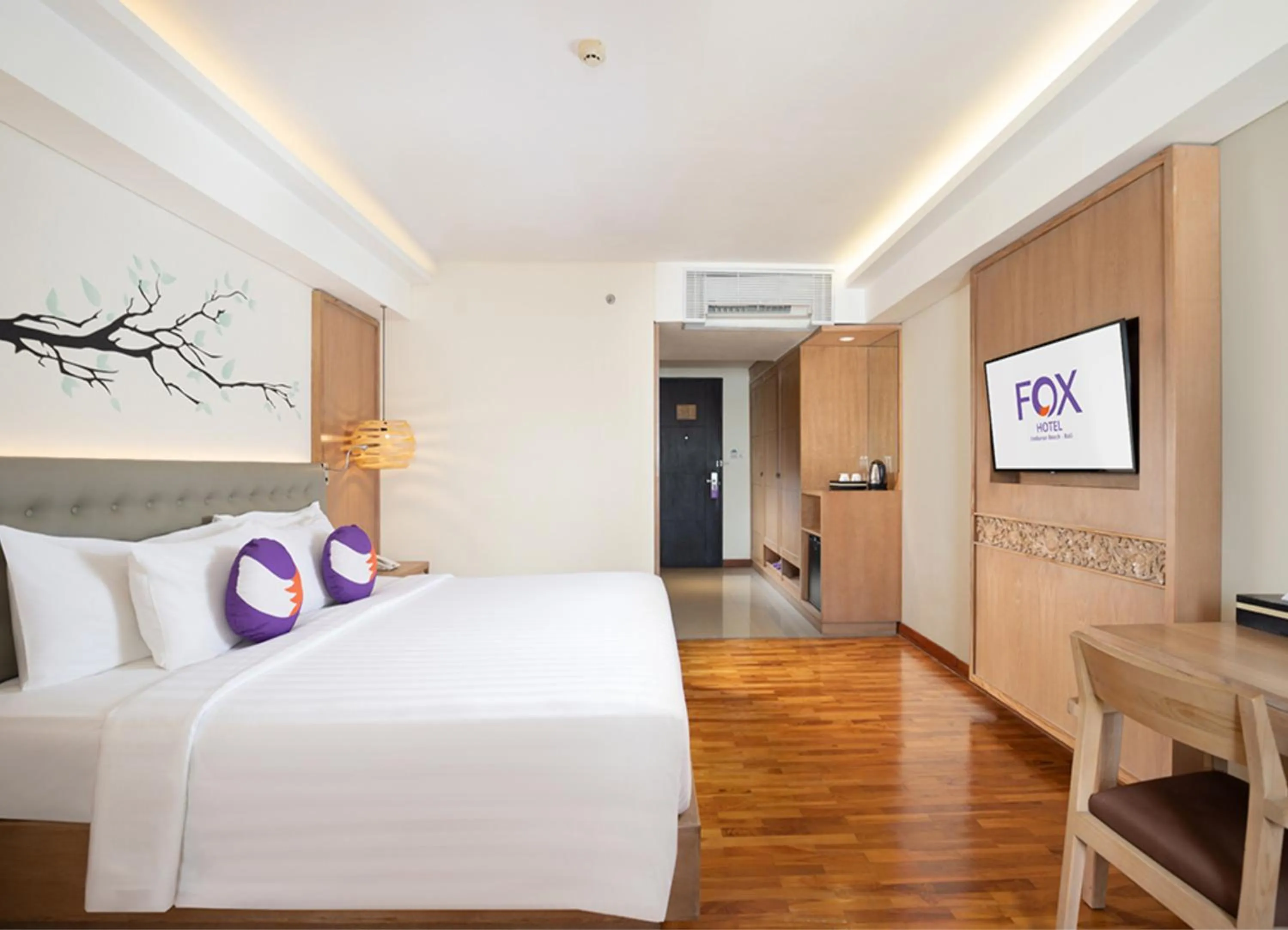 FOXMASAJE Package at Deluxe Double or Twin Room in FOX Hotel Jimbaran Beach Bali