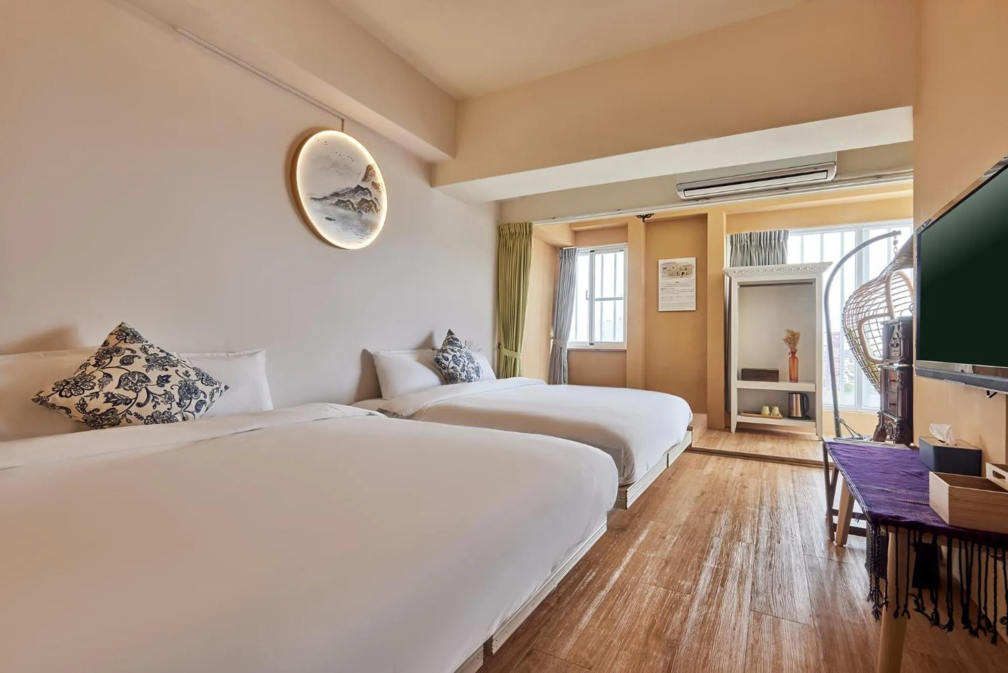 Quadruple Room - Disability Access in 安蘭居旅店 An Lan Jie Hotel