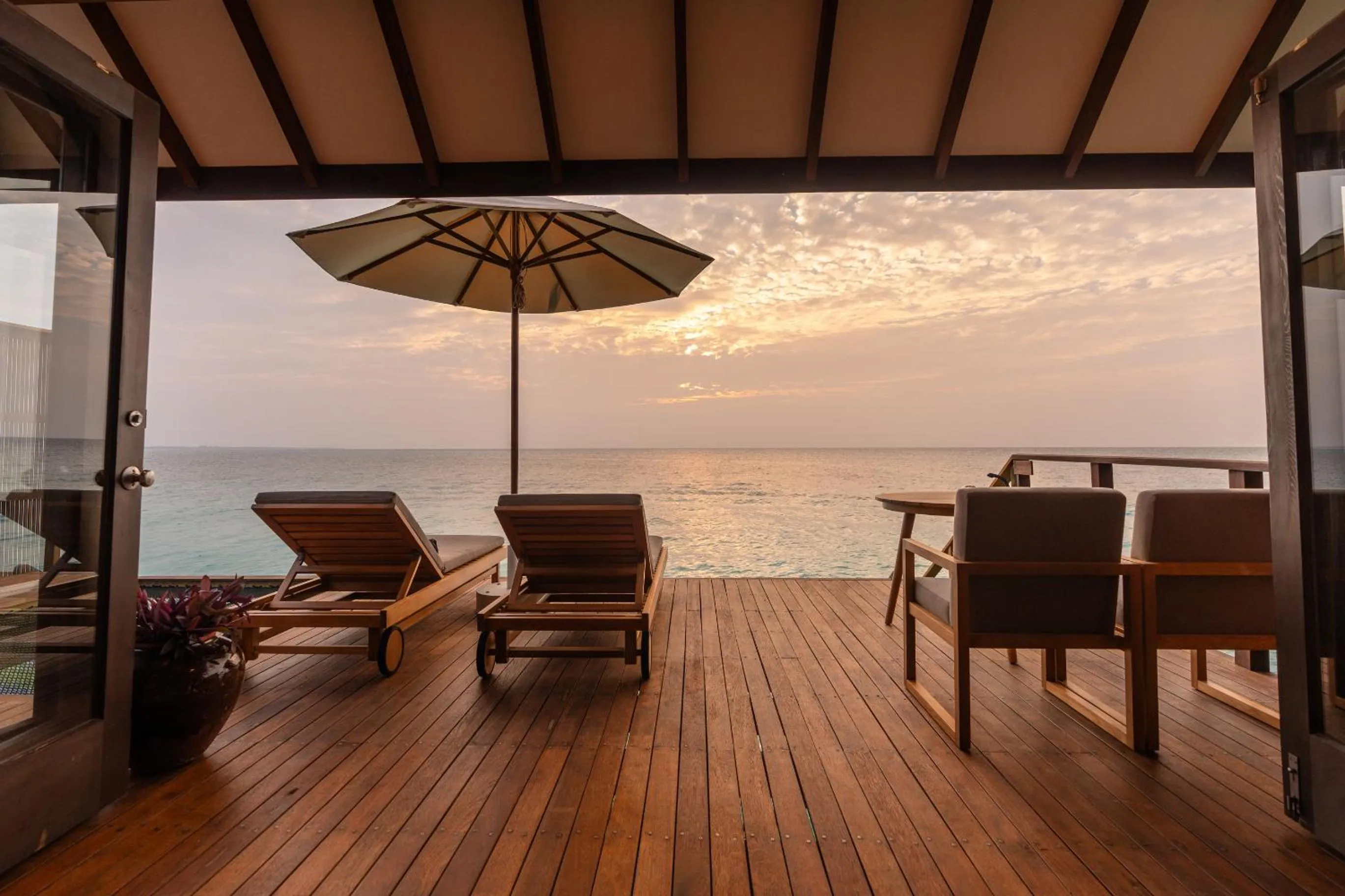 Sunset Ocean Villa in Veligandu Maldives Resort Island