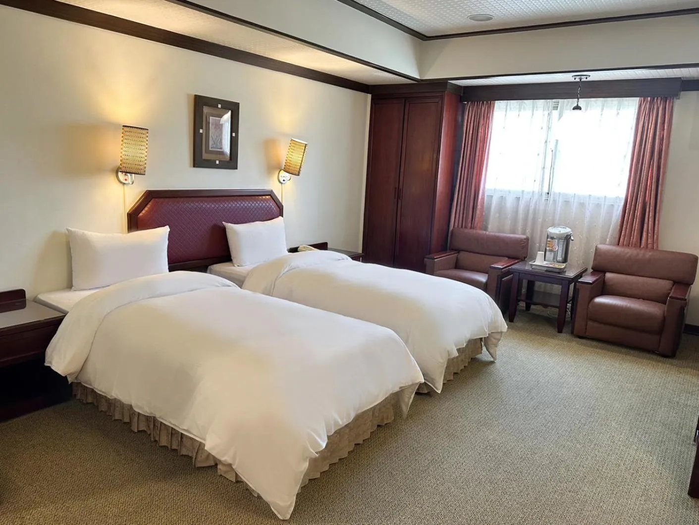 Superior Twin Room in Guide Hotel Changhua Jhongjheng
