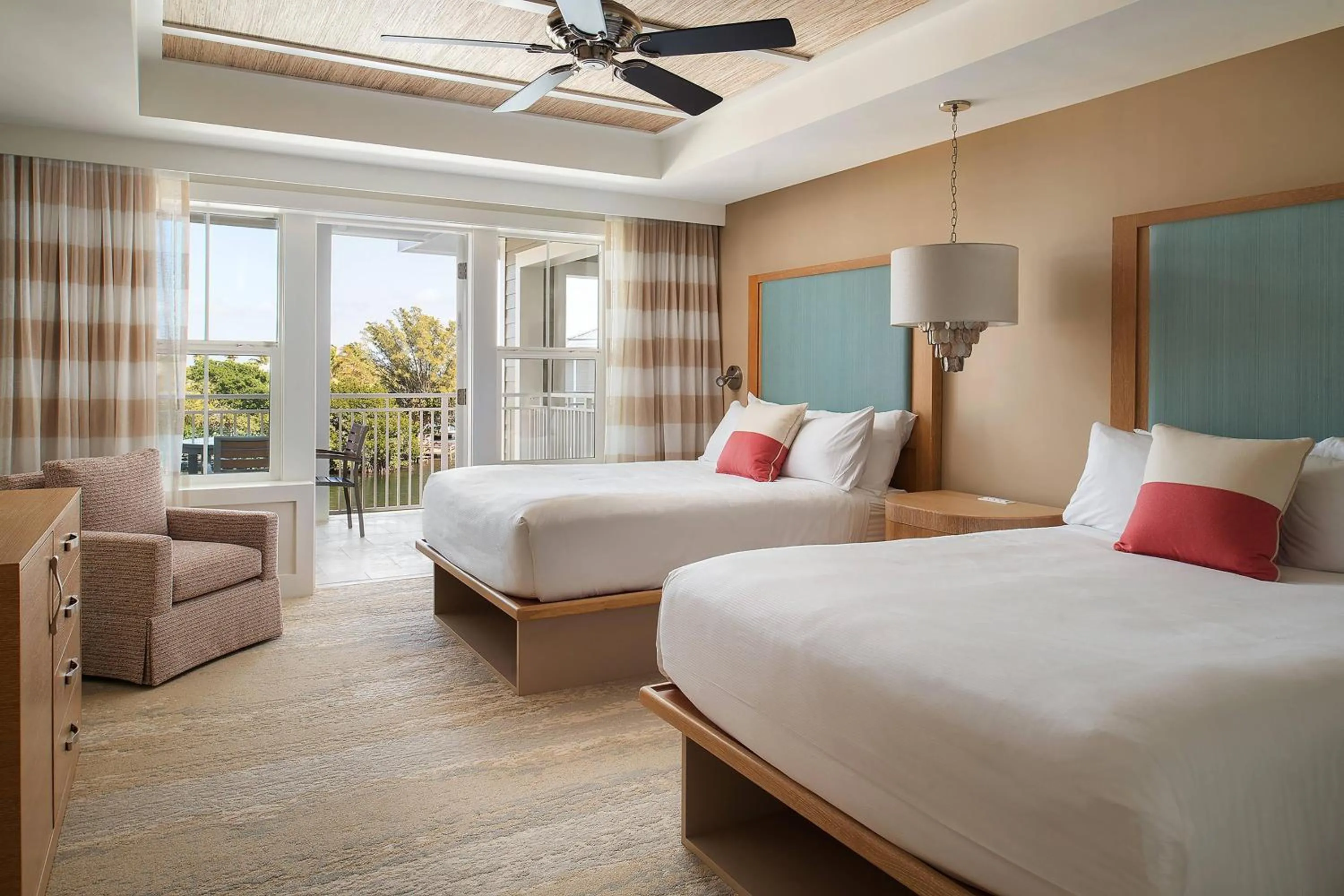 Two-Bedroom Suite with Water View and Balcony in Waterline Villas & Marina, Autograph Collection
