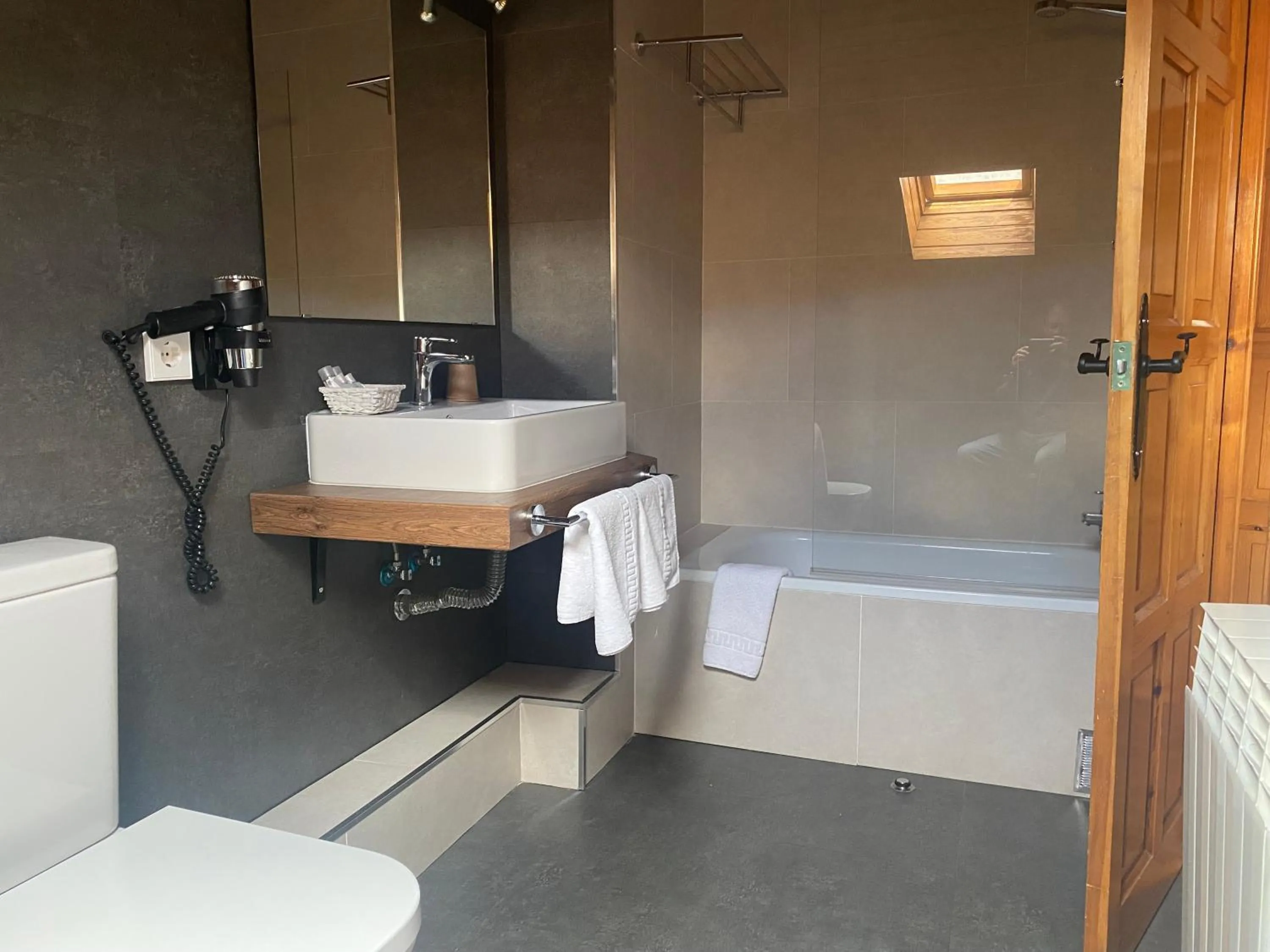 Double or Twin Room with Bathroom - single occupancy in Hotel Esquirol