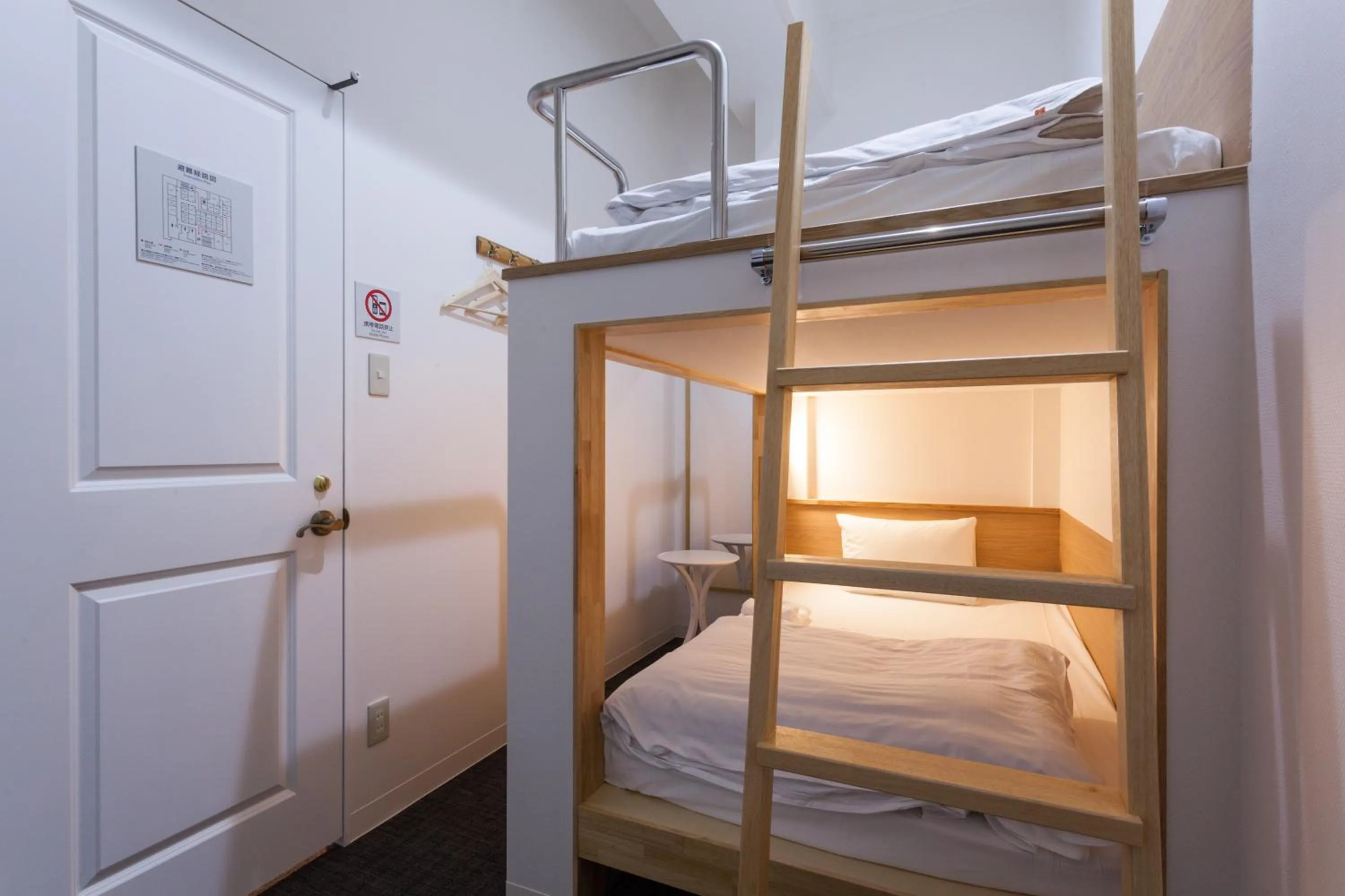 Double Room with Small Double Bunk Bed - single occupancy in HOTEL THE CUBE Naha Kokusai Street