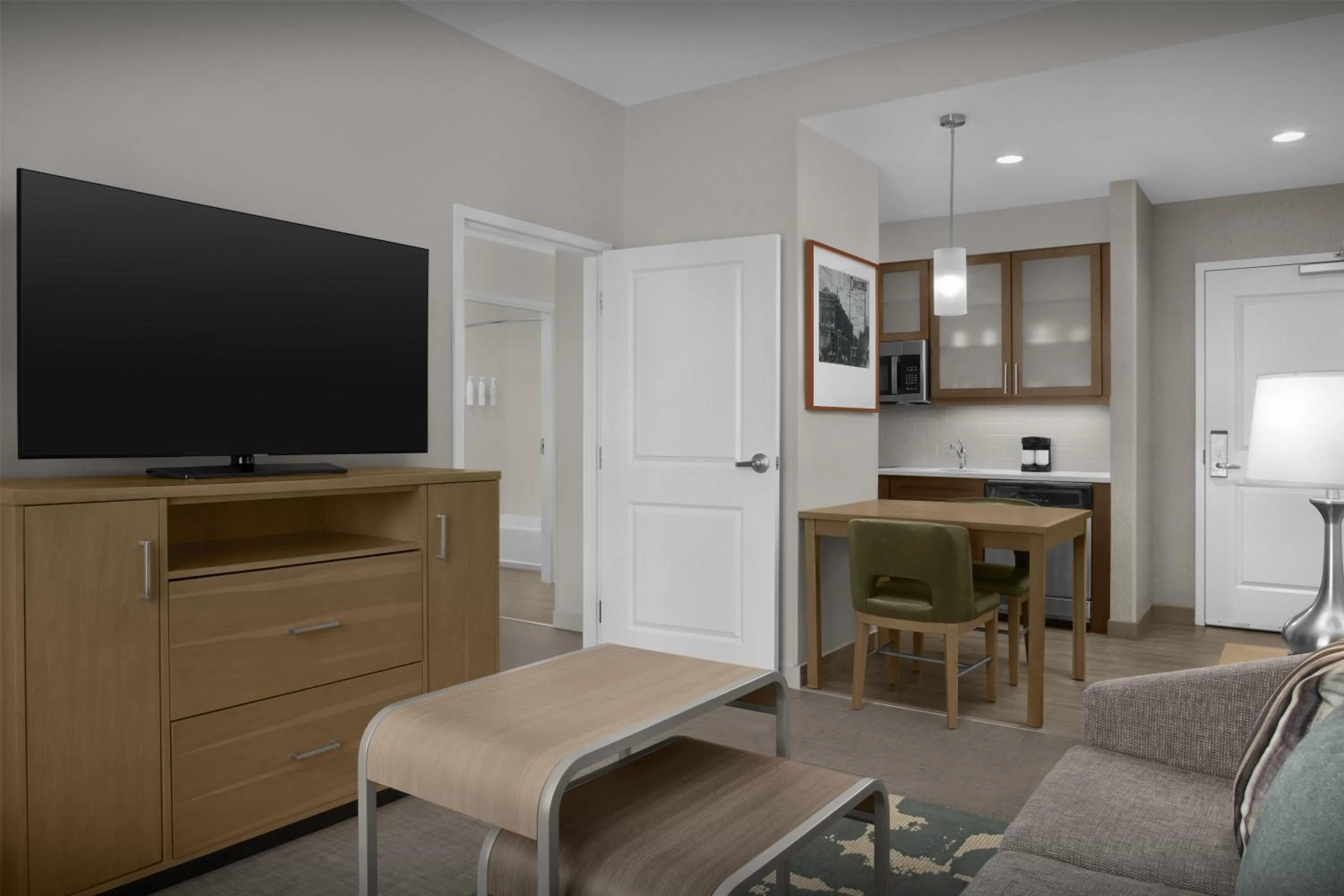 One-Bedroom Queen Suite with Two Queen Beds - Non-Smoking in Homewood Suites by Hilton Concord
