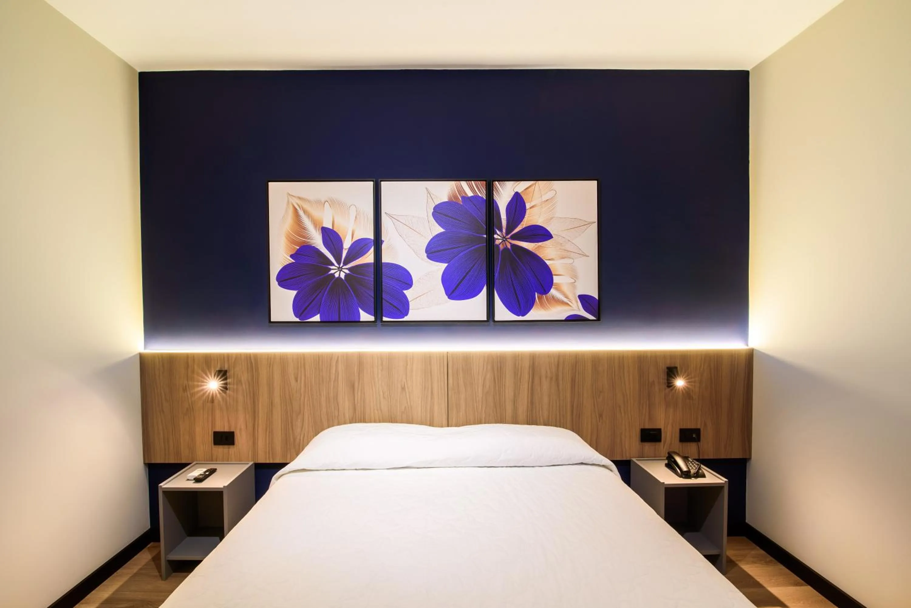 Bedroom, Bed in Slaviero Hotel Londrina Flat
