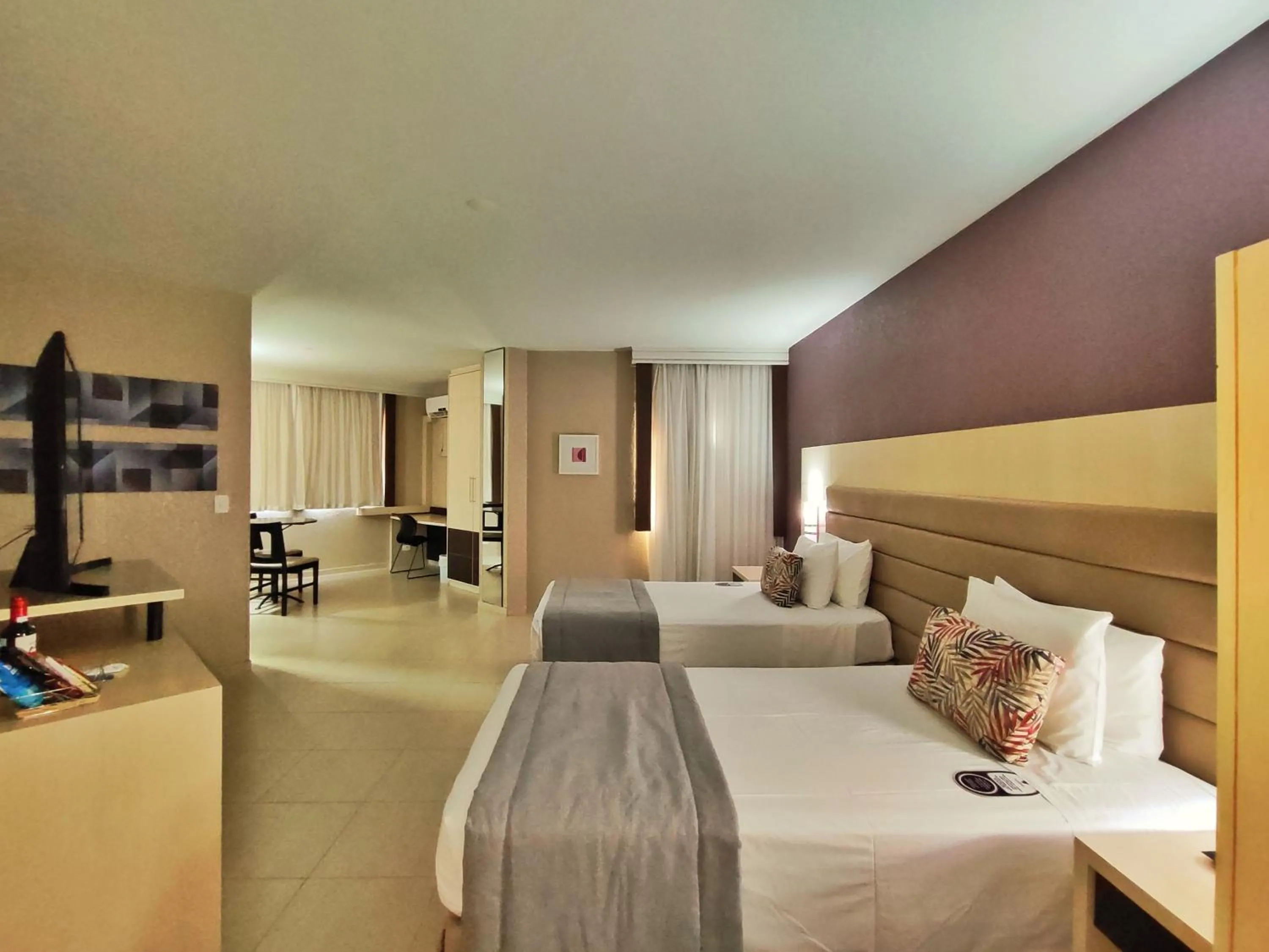 Superior Twin Room in Hotel Metrópole Maringá