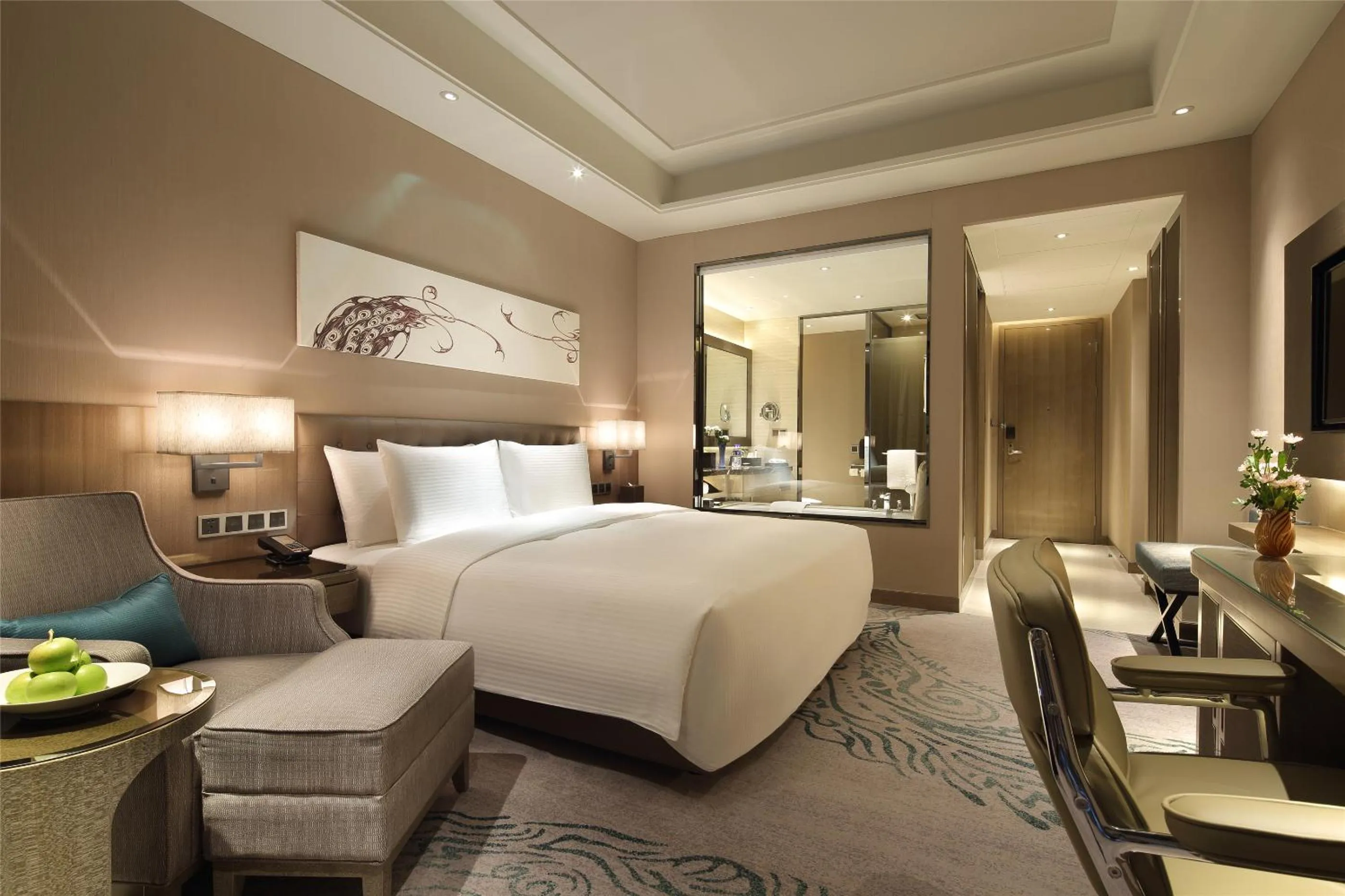 Deluxe Queen Room in Wanda Realm Siping