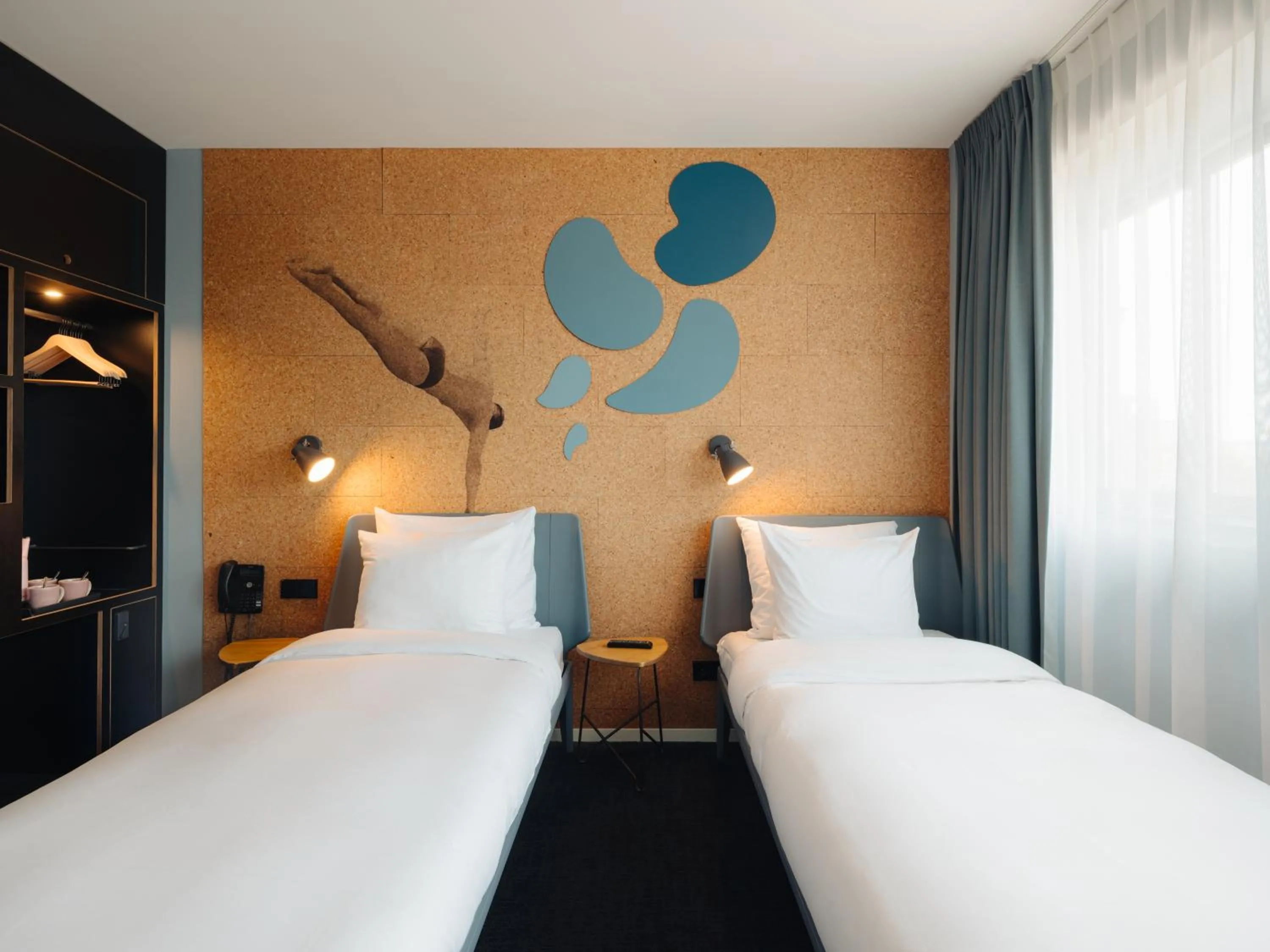 Eco-friendly Triple Room  in Conscious Hotel The Tire Station