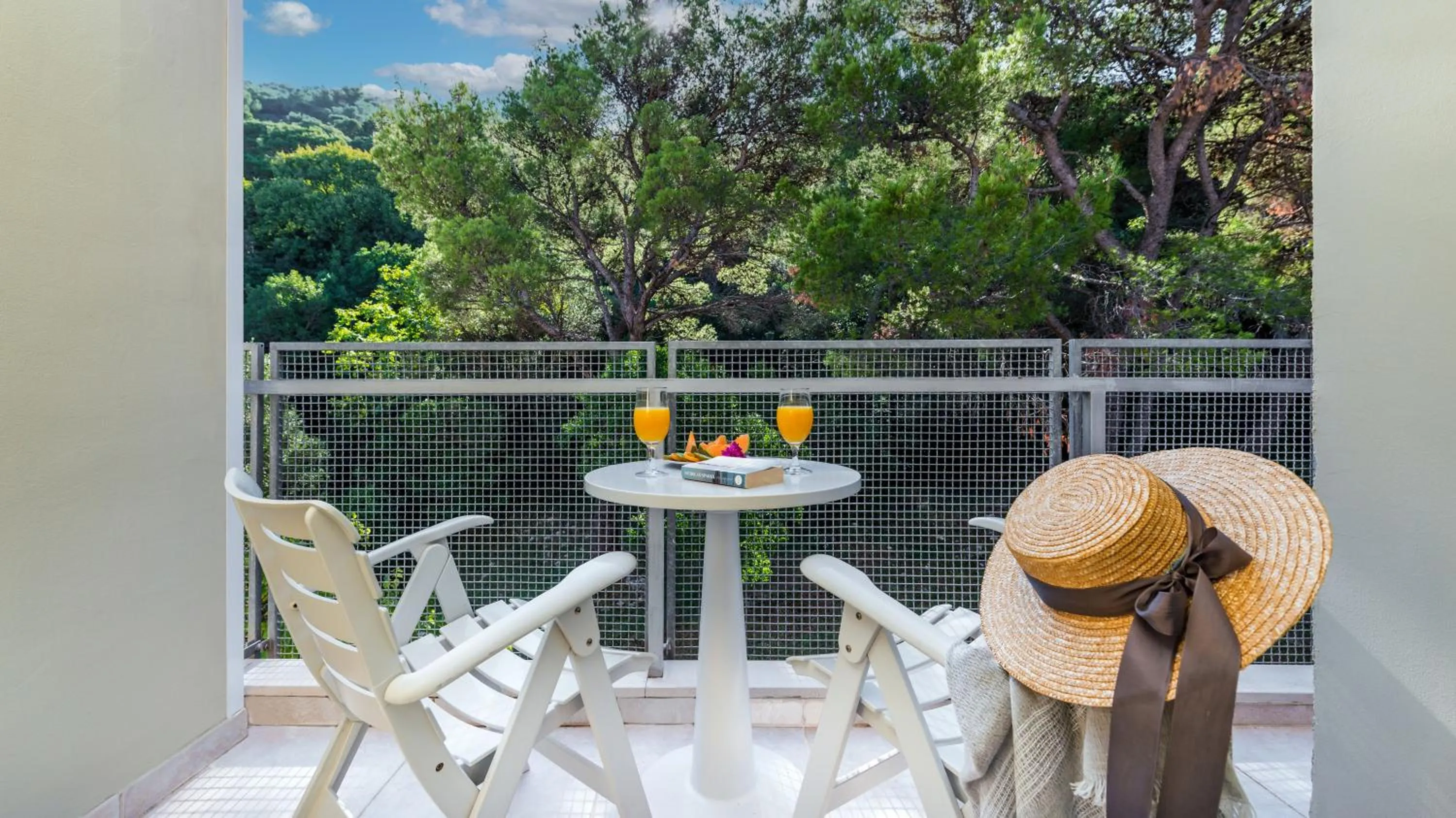 Double Room with Balcony and Park View in Hotel Uvala