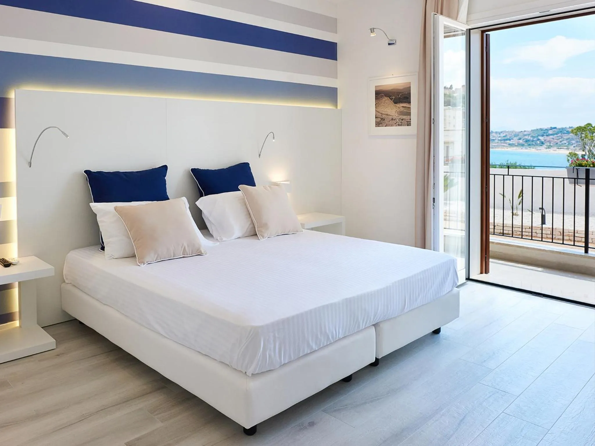 Triple Room with Sea View and Balcony - Ground Floor in Marina di Petrolo Hotel & SPA