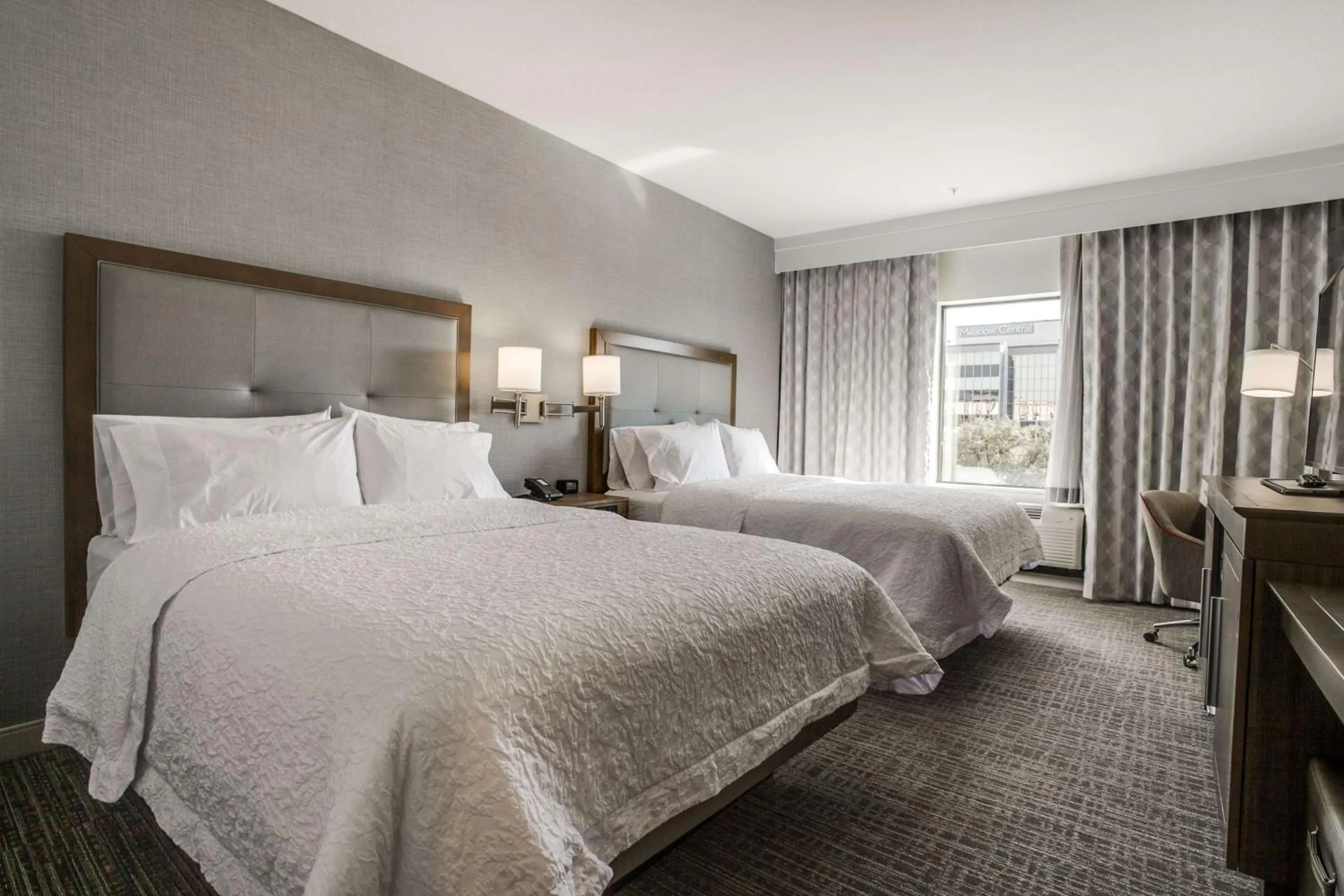 Queen Room with Two Queen Beds - Mobility Access/Non-Smoking in Hampton Inn & Suites Dallas-Central Expy/North Park Area