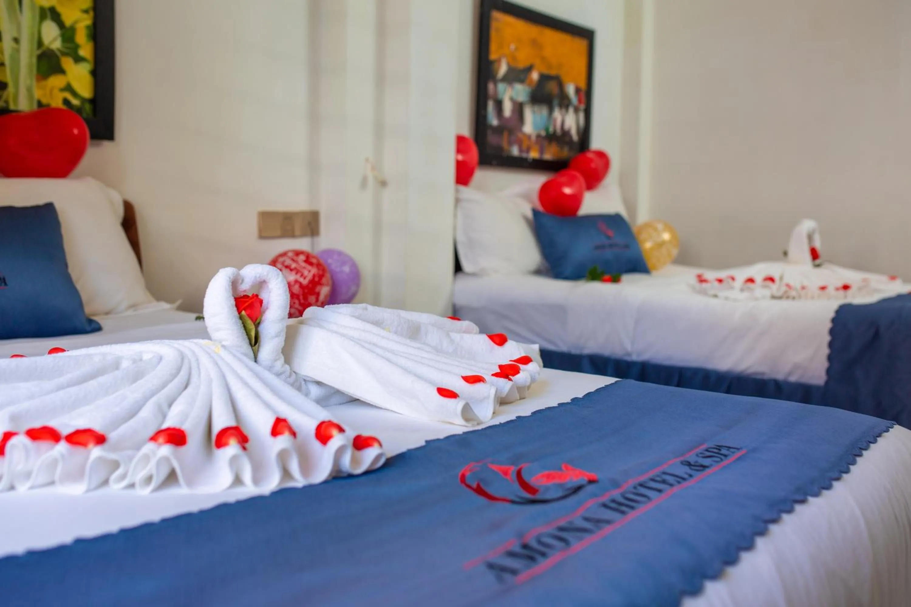 Superior Twin Room in Amona Hotel