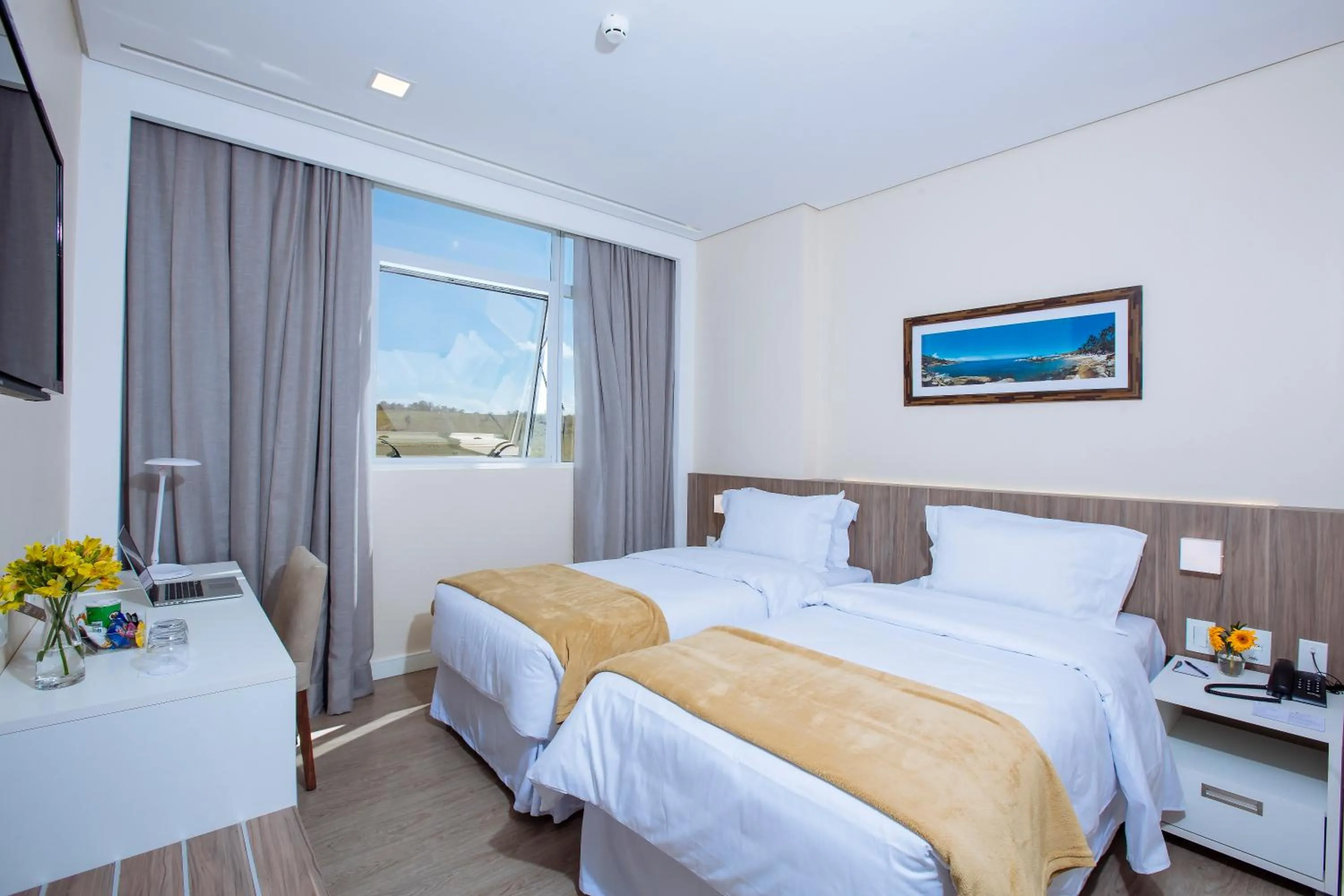Superior Luxury Twin - single occupancy - 2 Single Beds and 1 Sofa Bed in Intercity Suape Costa Dourada