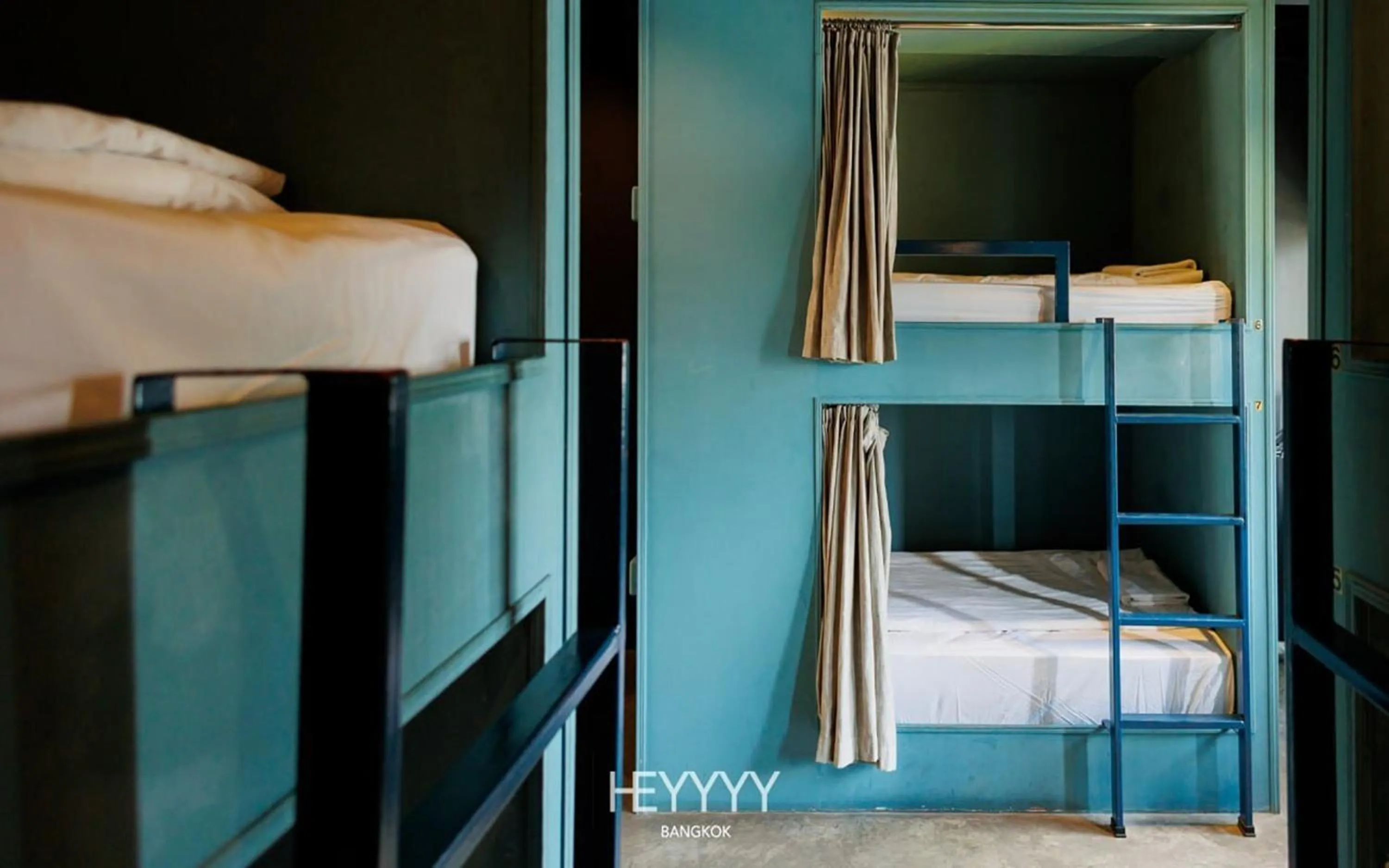 Bed in 8-Bed Mixed Dormitory Room in Heyyyy Bangkok