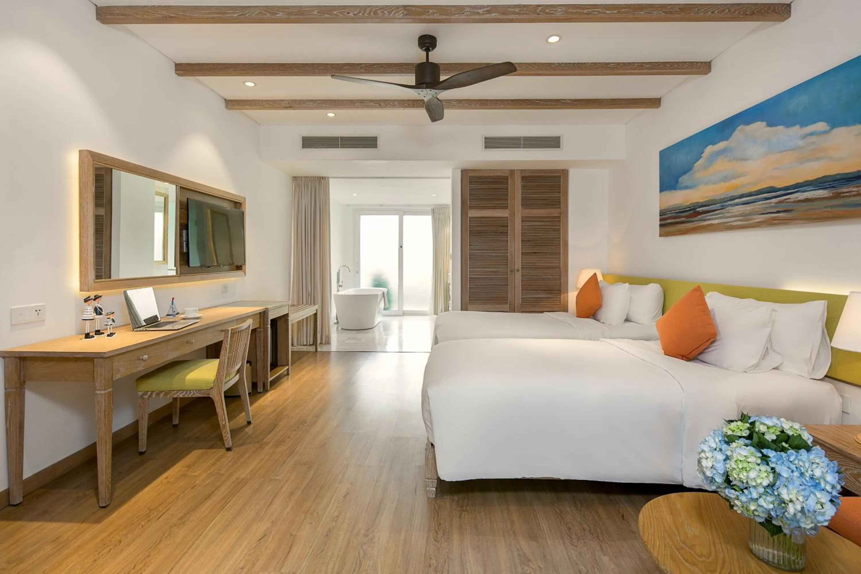 Twin Junior Suite with Terrace in Risemount Premier Resort Da Nang