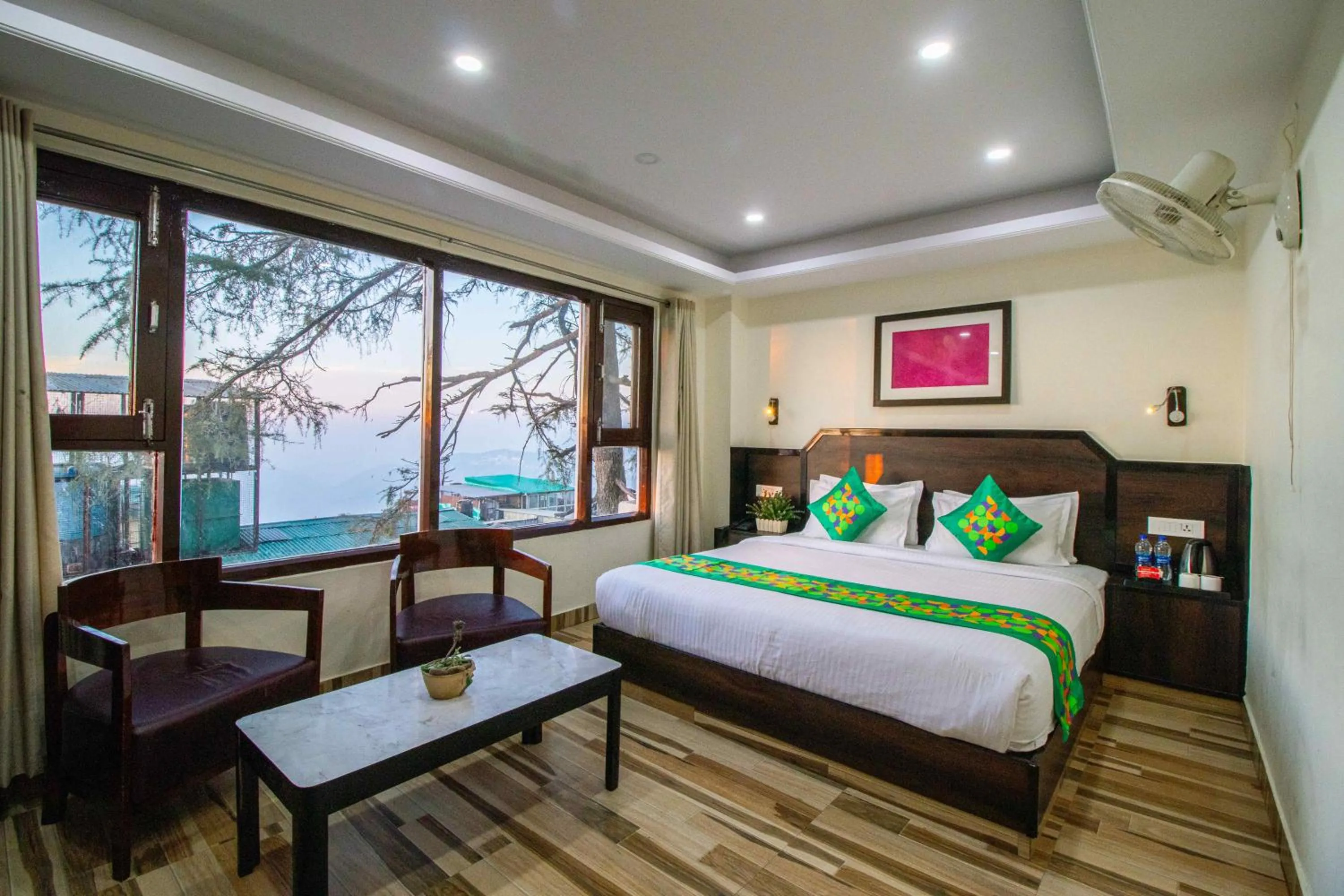 Deluxe Double Room - single occupancy in Treebo Maharaja, Near Mall Road