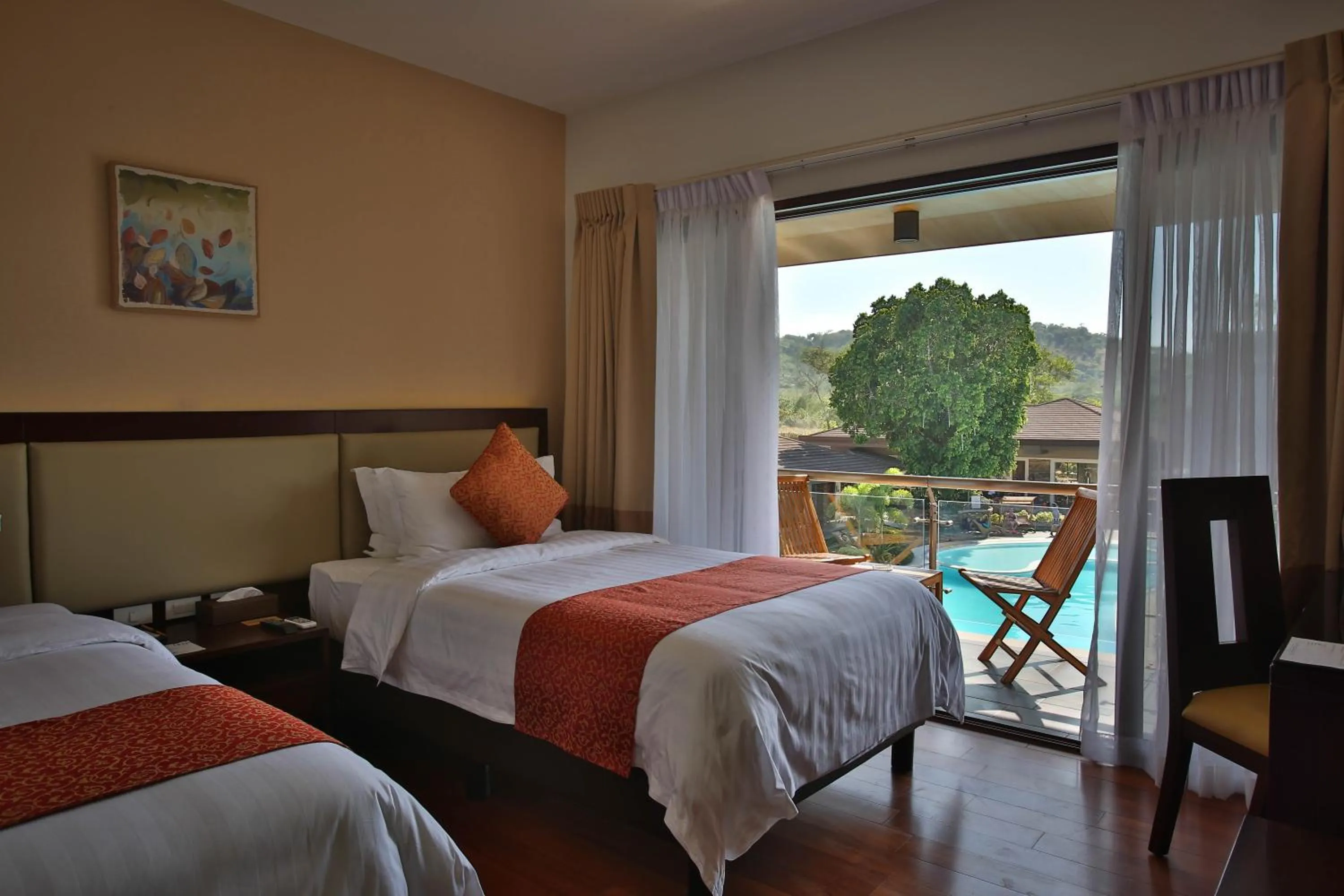 Deluxe Room with Two Double Beds in Coron Soleil Garden Resort