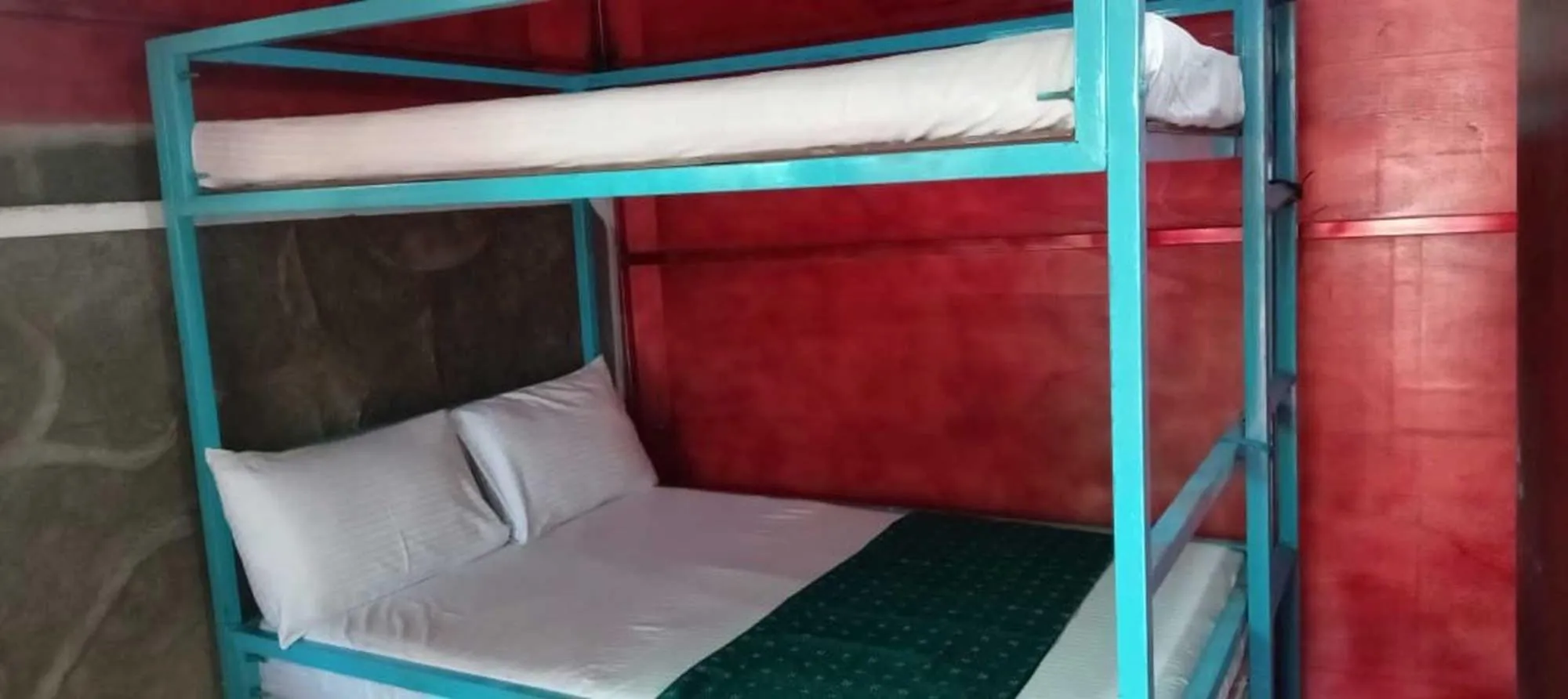 Mixed Dormitory Room in The Train View