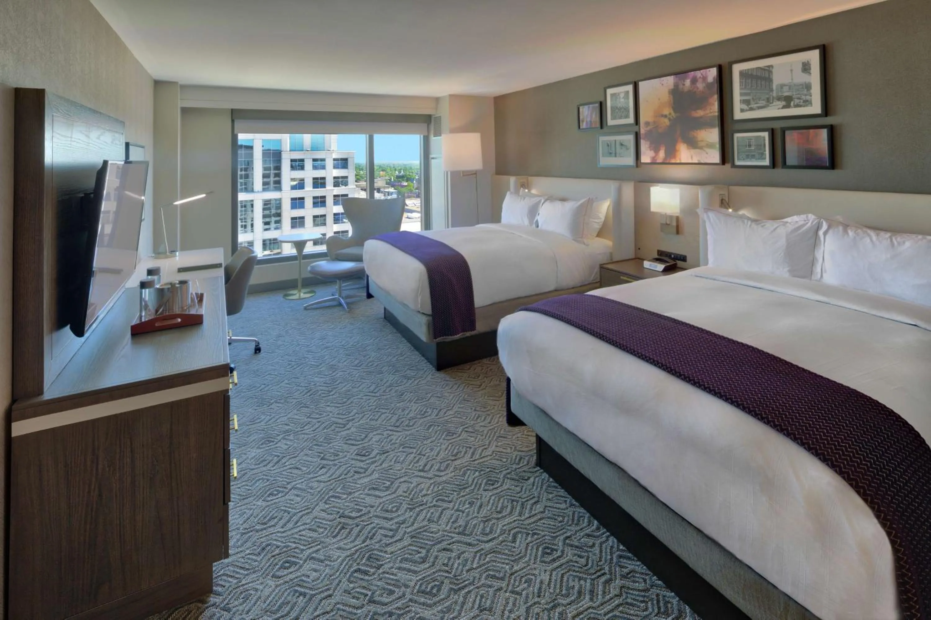 Executive Queen Room with Two Queen Beds in Hilton Norfolk The Main