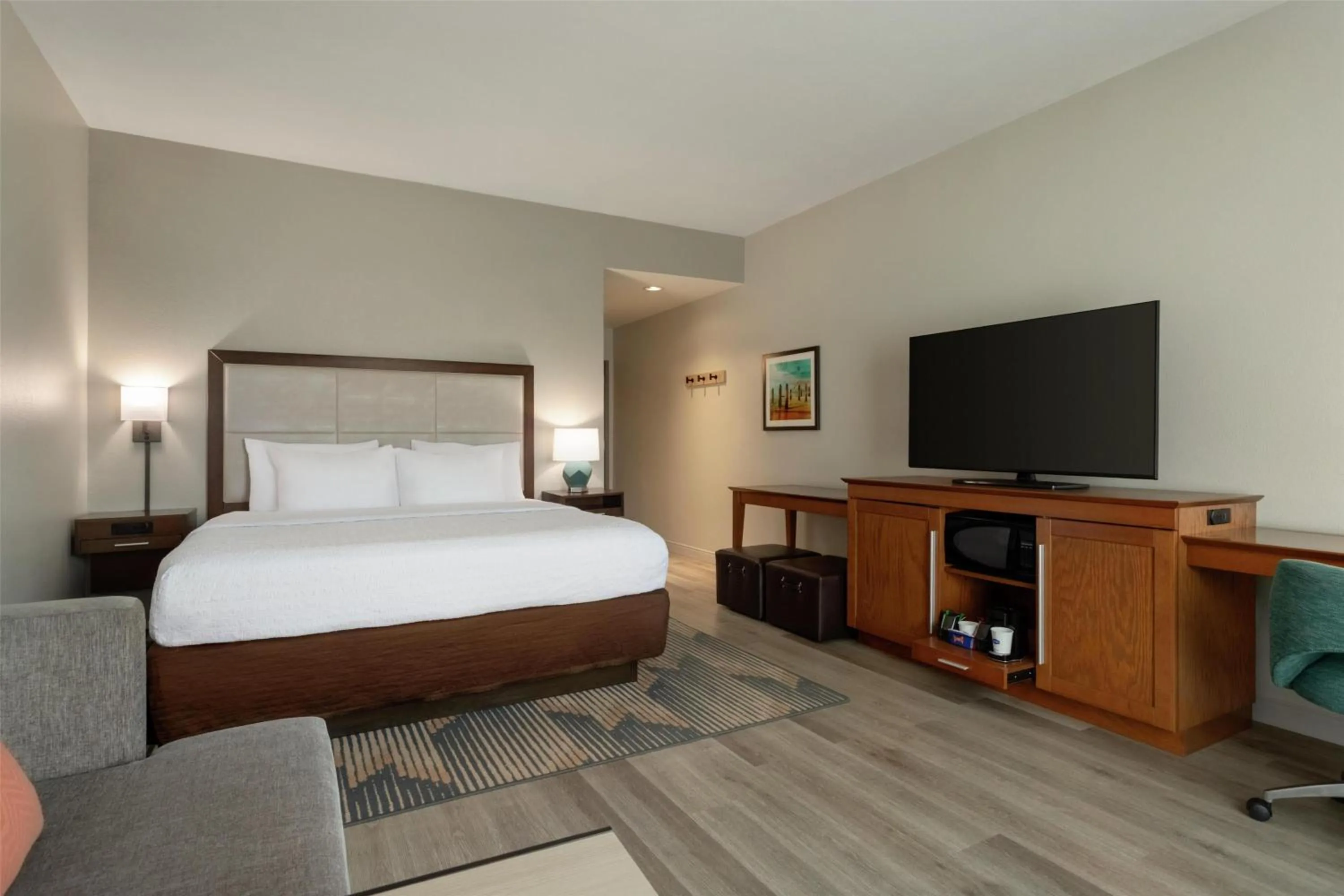 King Room with Sofa Bed - Non-Smoking in Hampton Inn & Suites by Hilton Tampa Busch Gardens Area