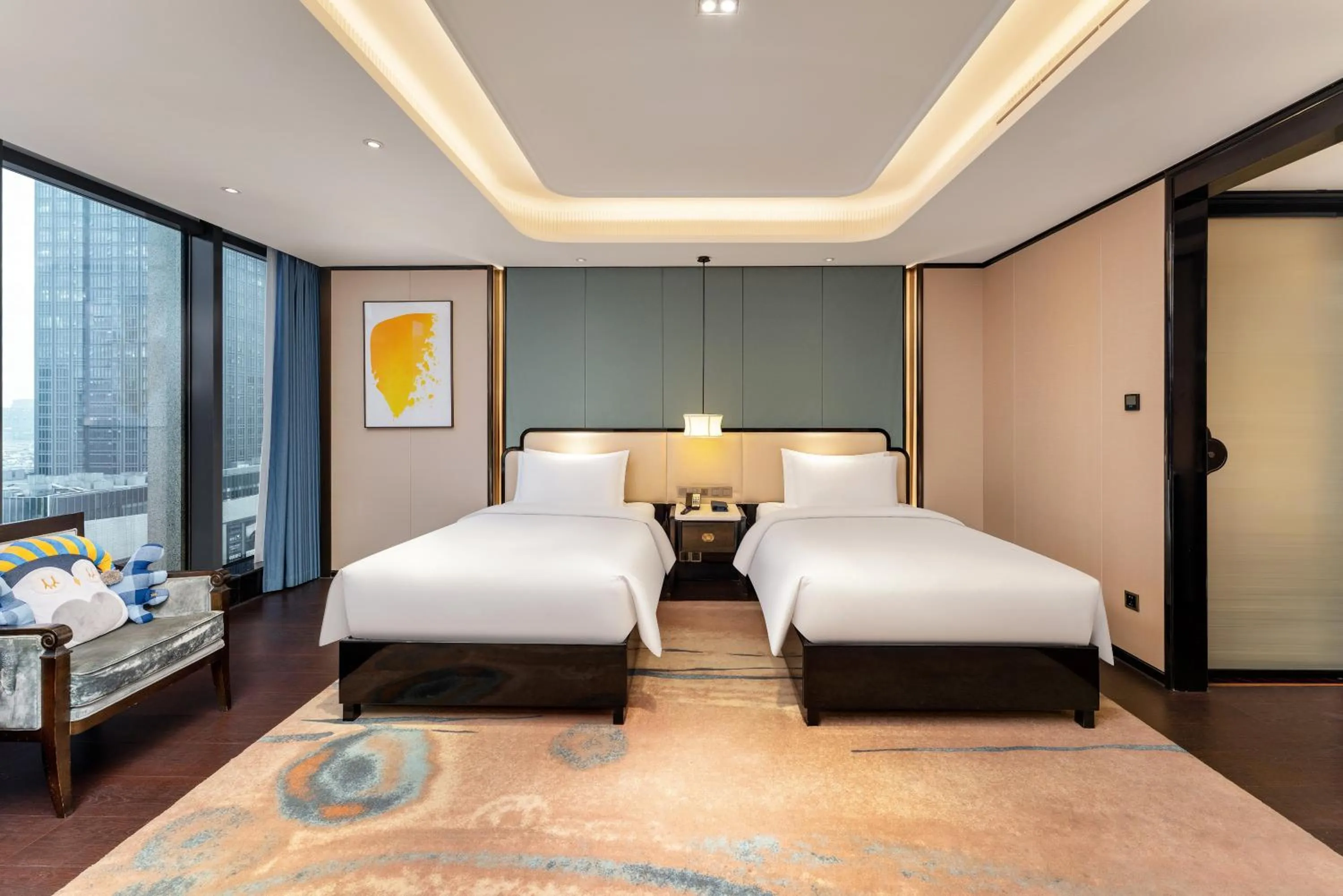 Premium Twin Room in voco - Hangzhou Binjiang Minghao by IHG