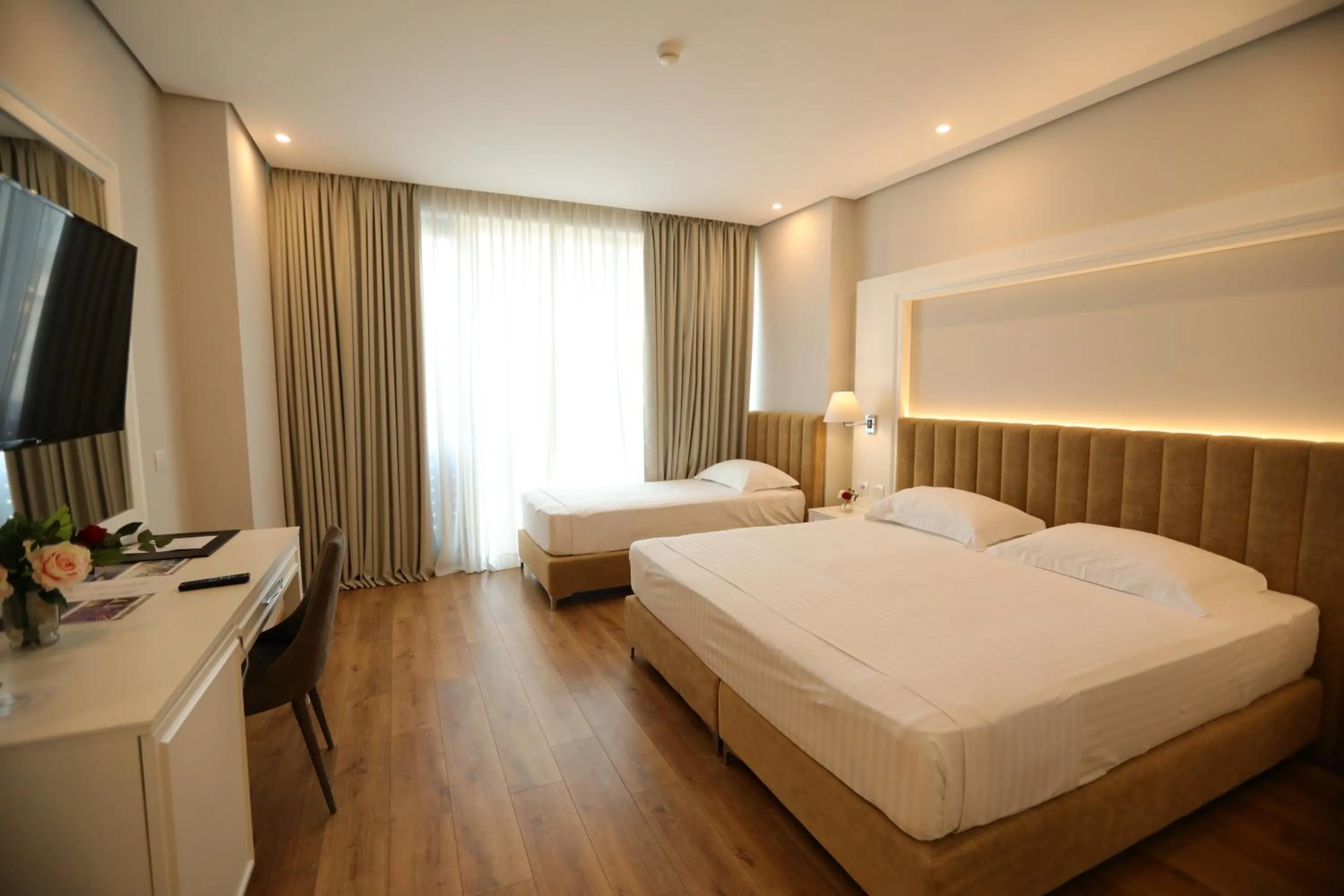 Superior Triple Room with Sea View in Premium Beach Hotel