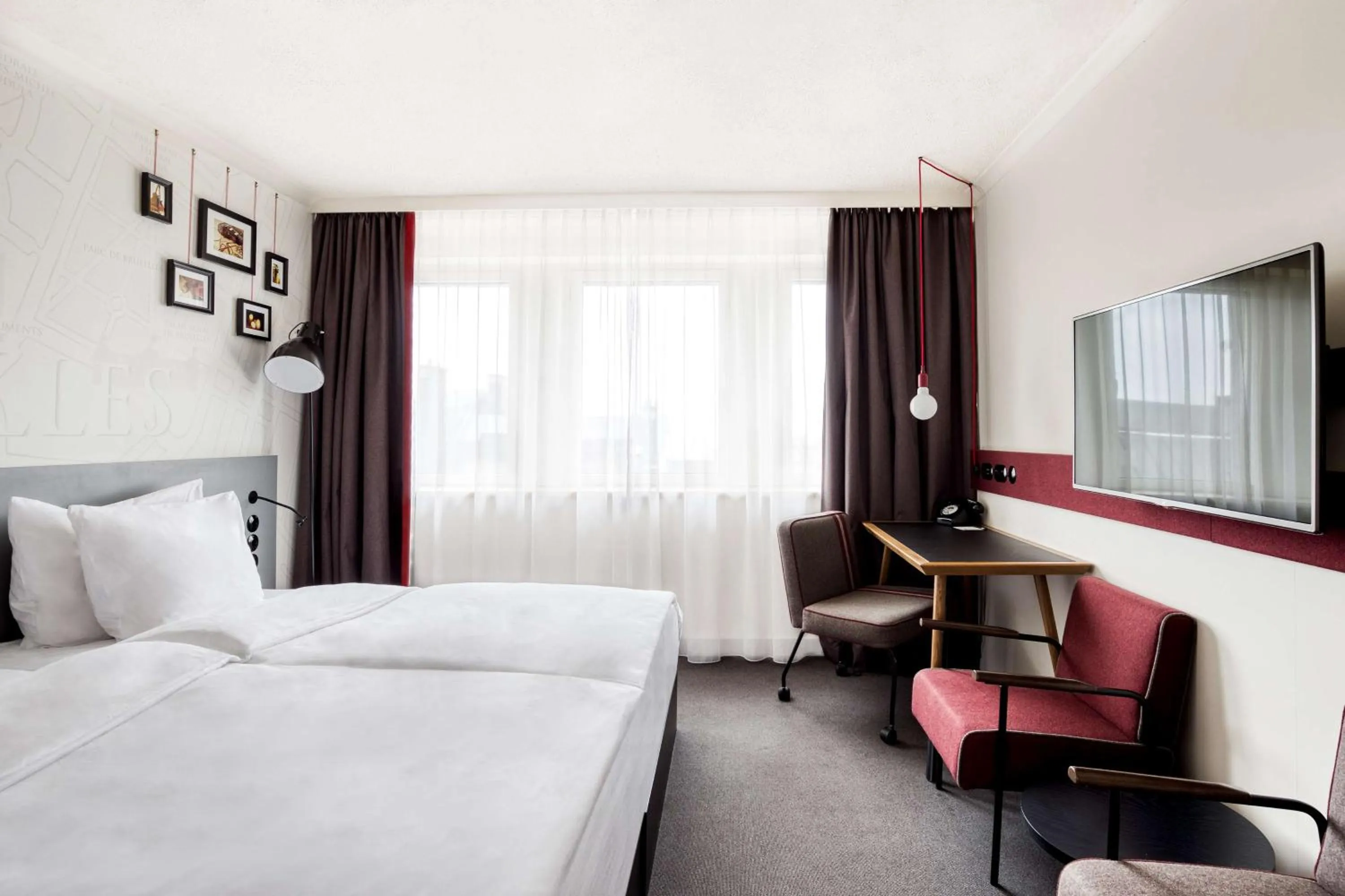 penta Standard Double or Twin Room in pentahotel Brussels City Centre